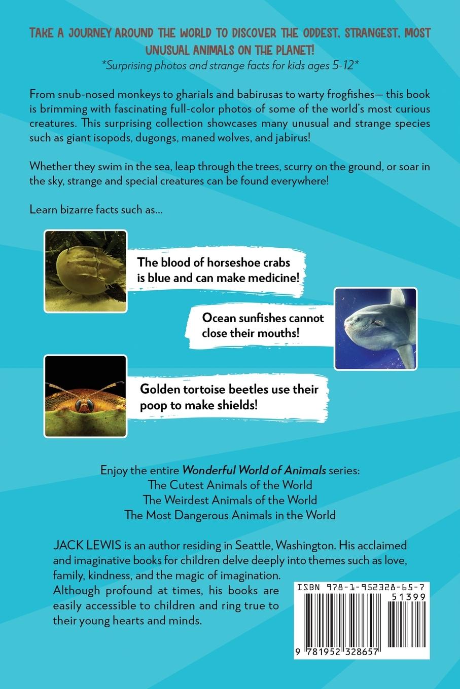 Rückseitencover The Weirdest Animals of the World Book for Kids
