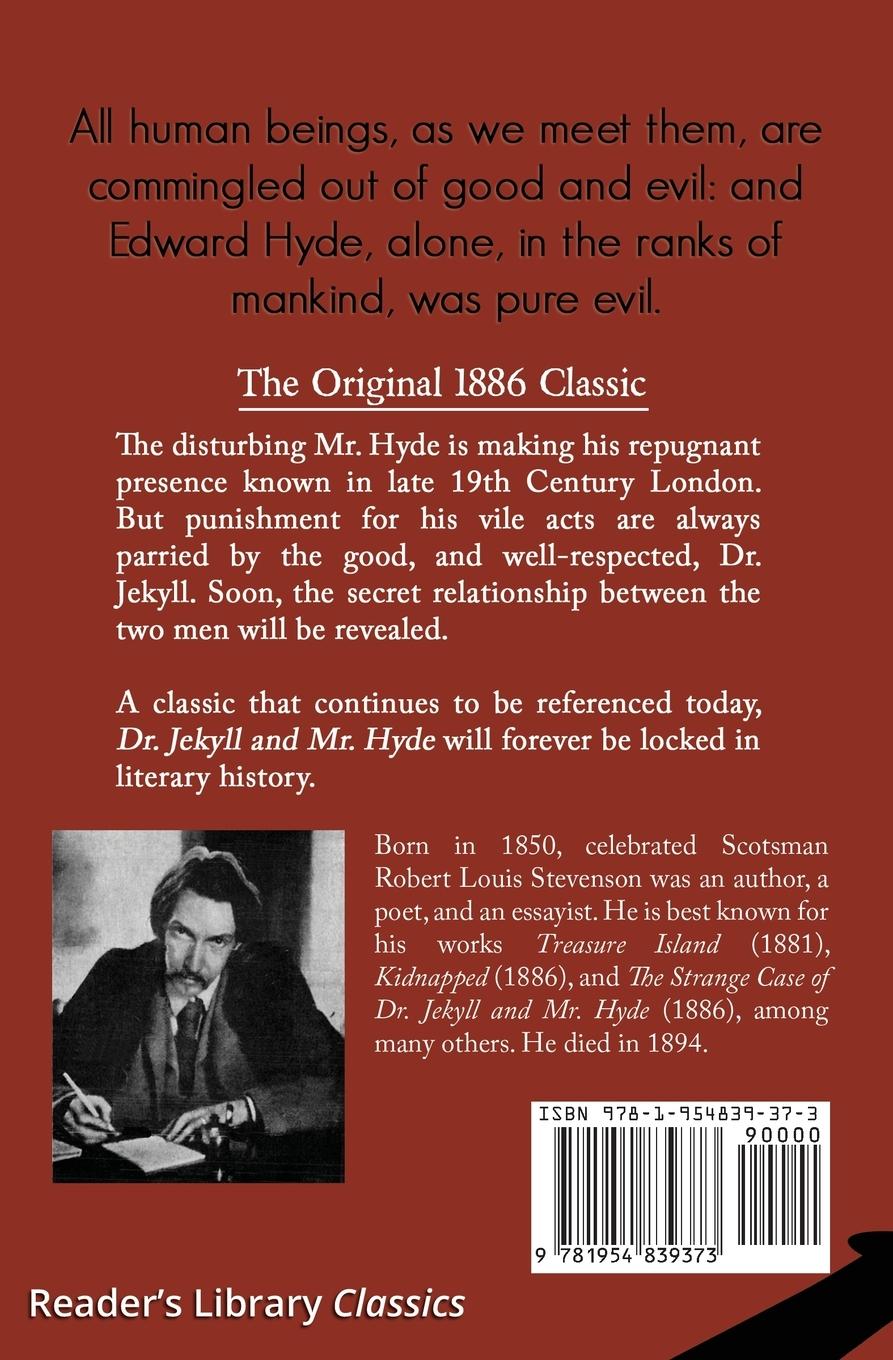 Rückseitencover Dr. Jekyll and Mr. Hyde - the Original 1886 Classic (Reader's Library Classics)