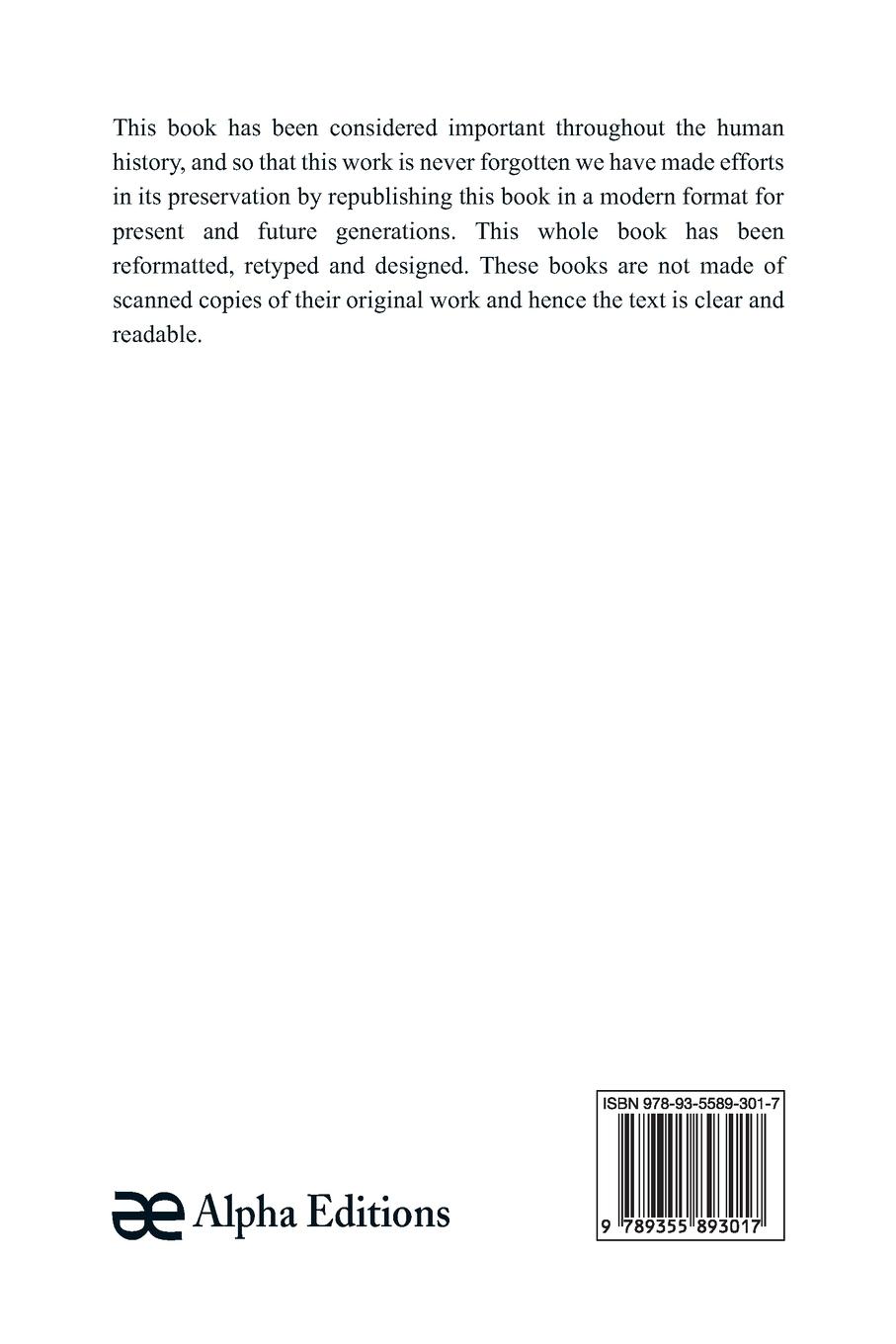 Rückseitencover Bradford's History of 'Plimoth Plantation'; From the Original Manuscript. With a Report of the Proceedings Incident to the Return of the Manuscript to Massachusetts