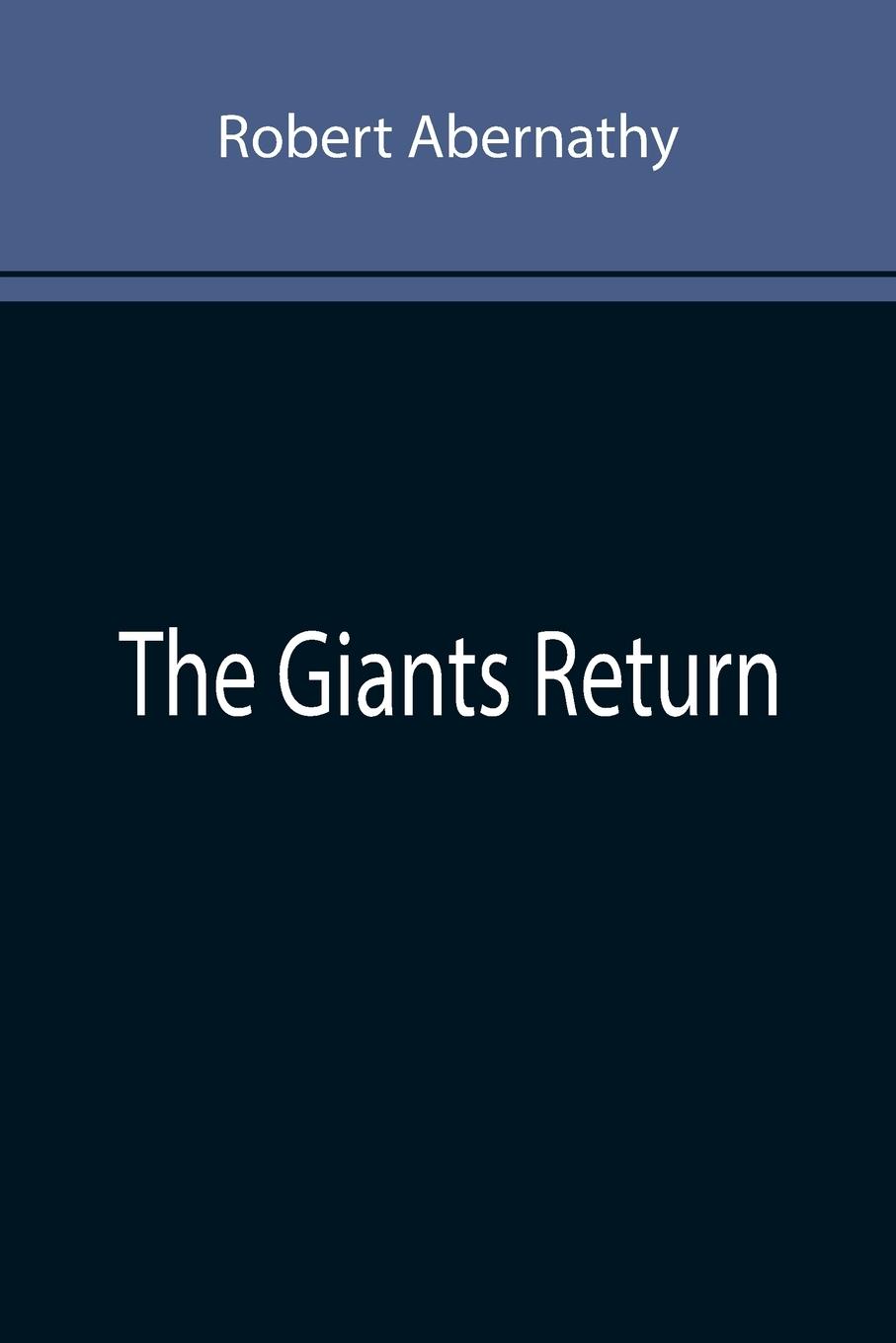 Vorderes Coverbild The Giants Return