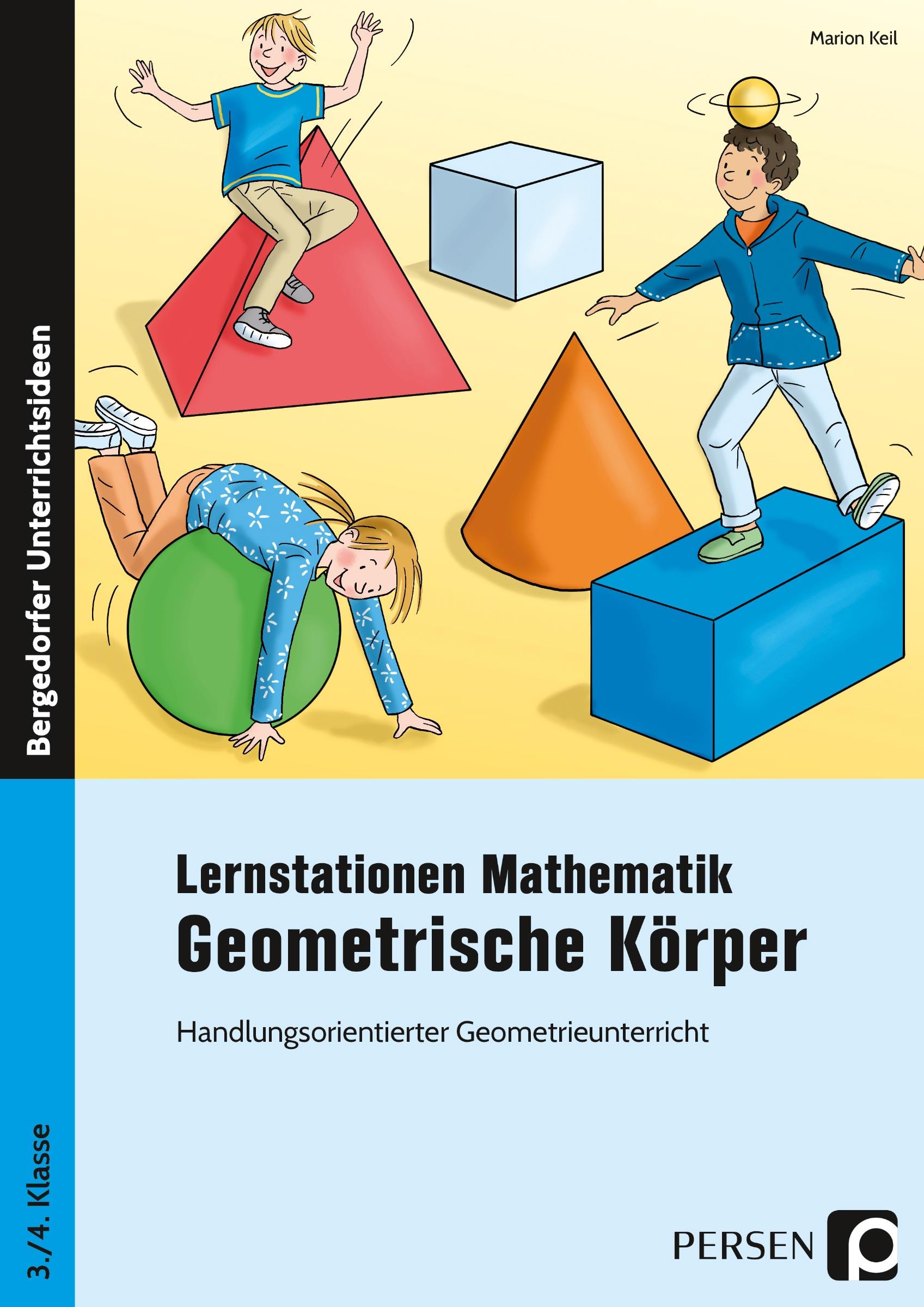 Vorderes Coverbild Lernstationen Mathematik: Geometrische Körper