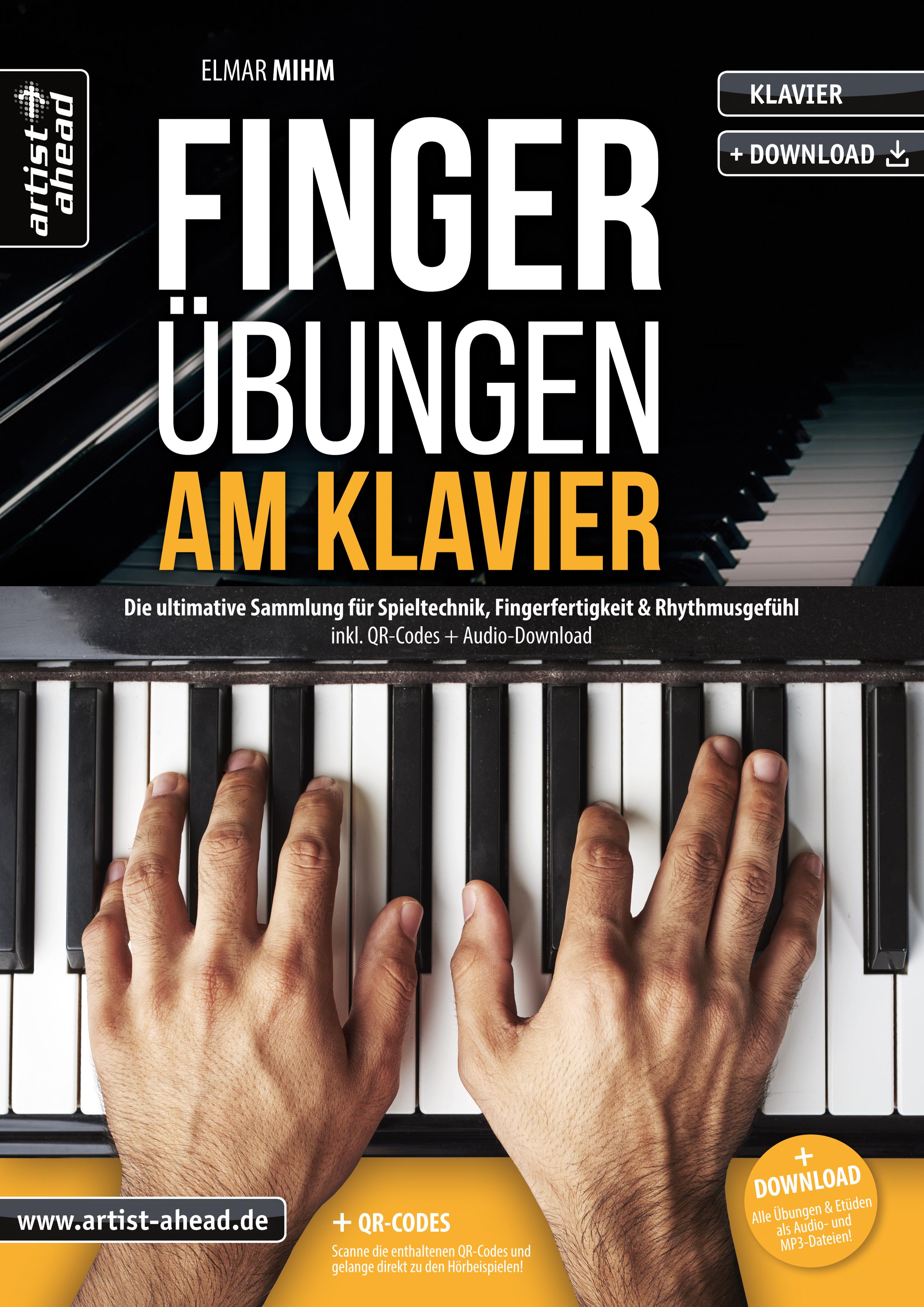 Vorderes Coverbild Fingerübungen am Klavier