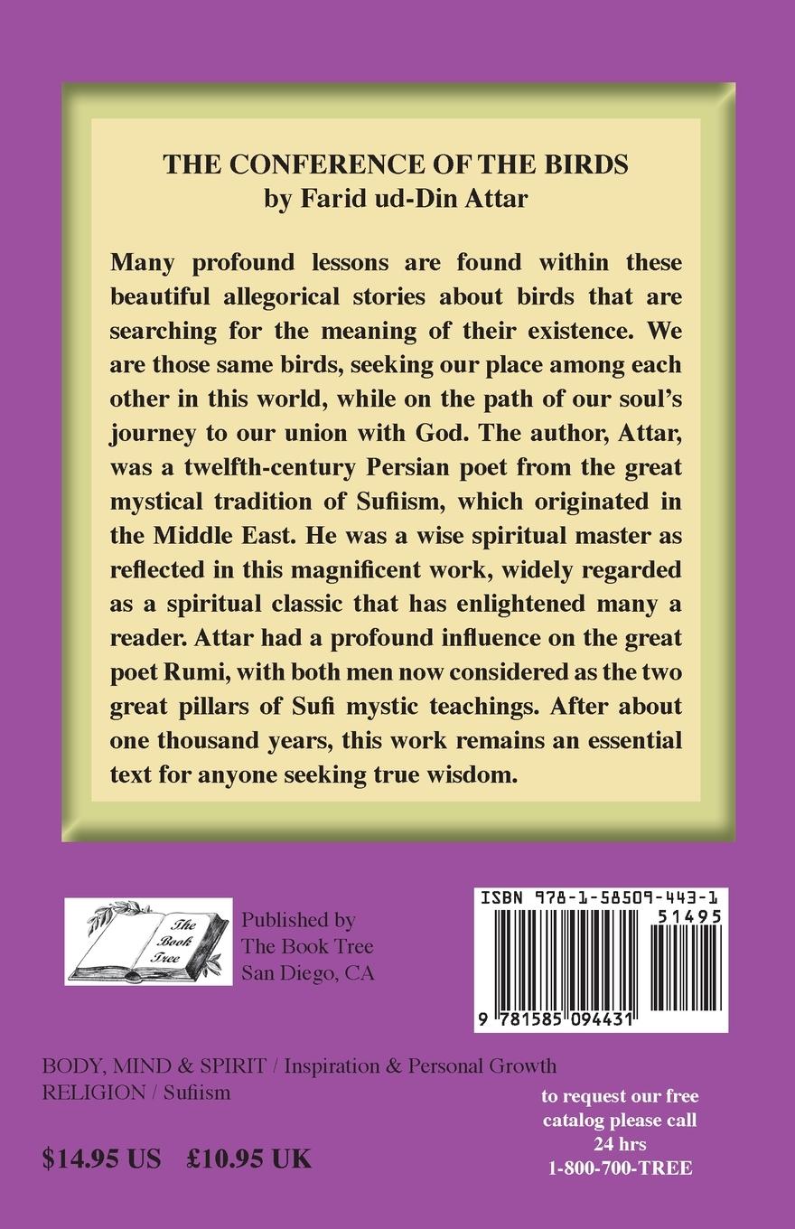 Rückseitencover The Conference of the Birds