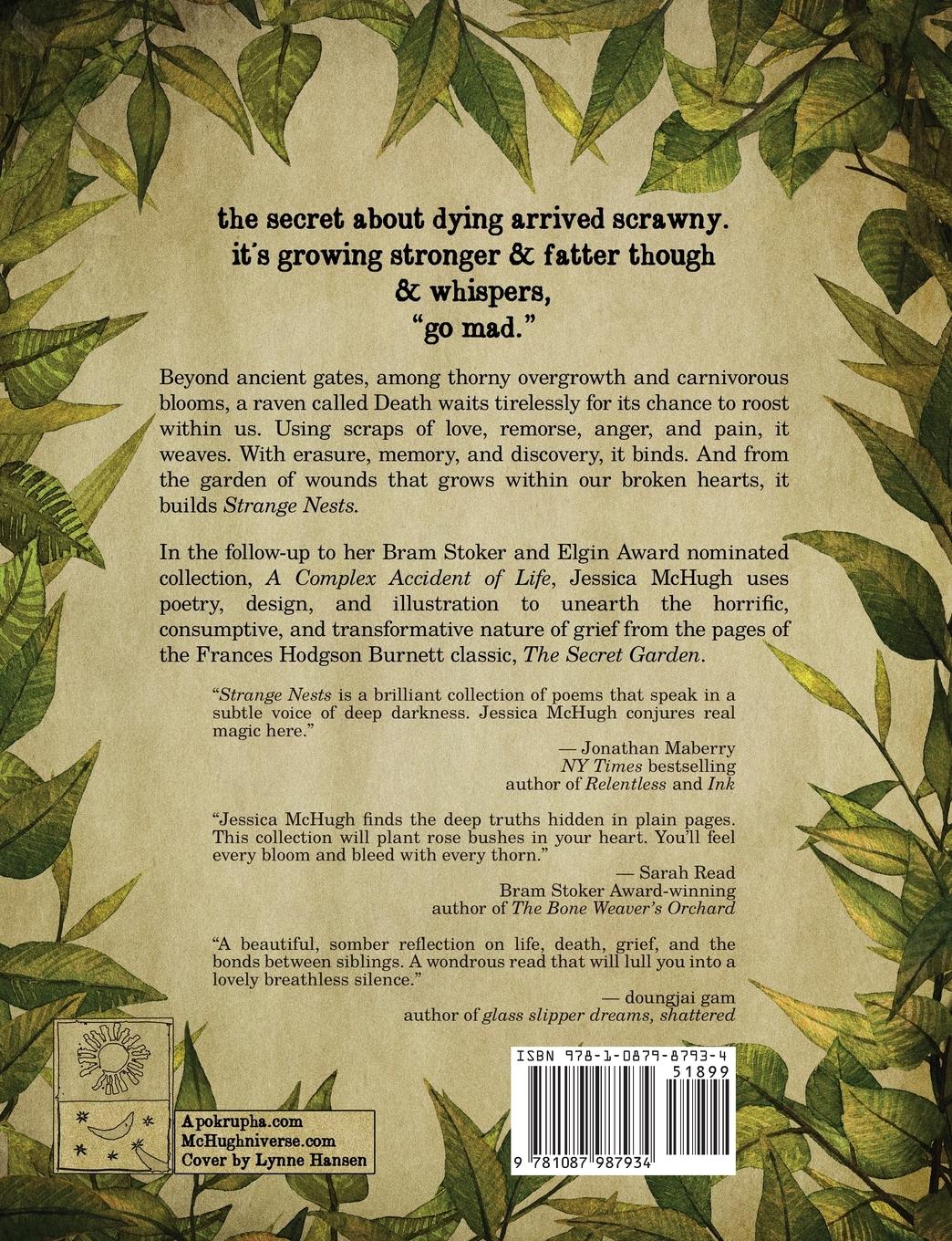 Rückseitencover Strange Nests