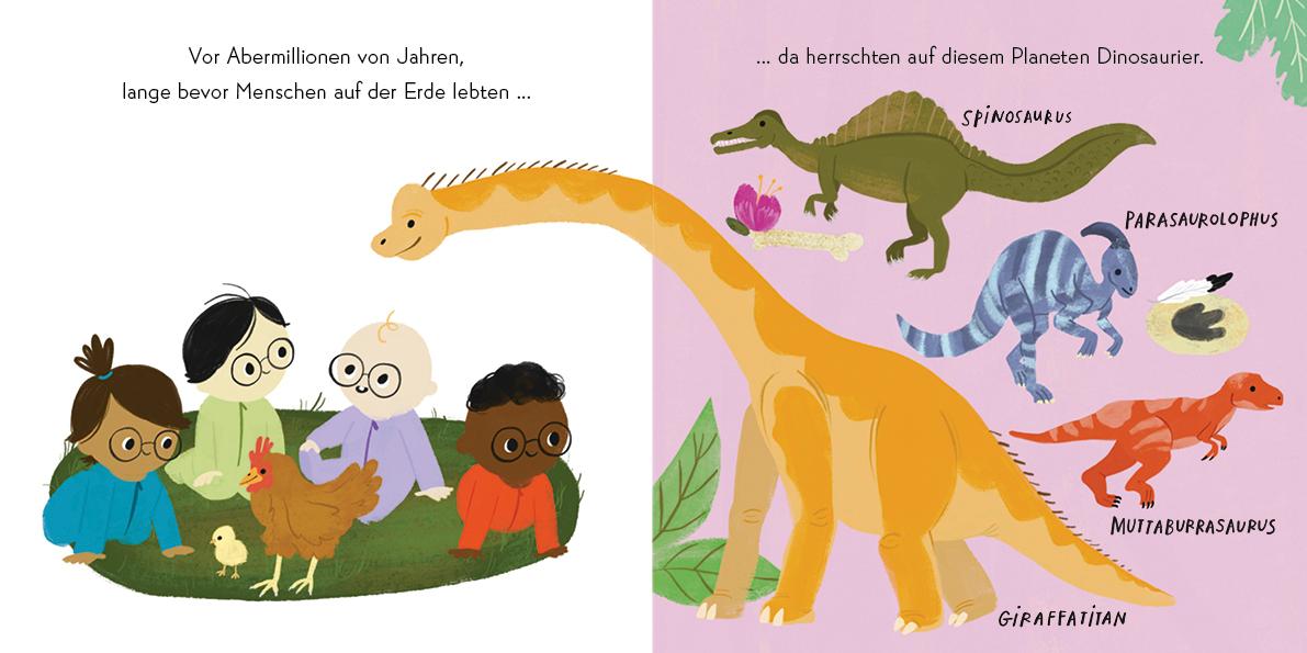 Beispielinhalt (Bild) Nerdy Babys 3 - Dinosaurier