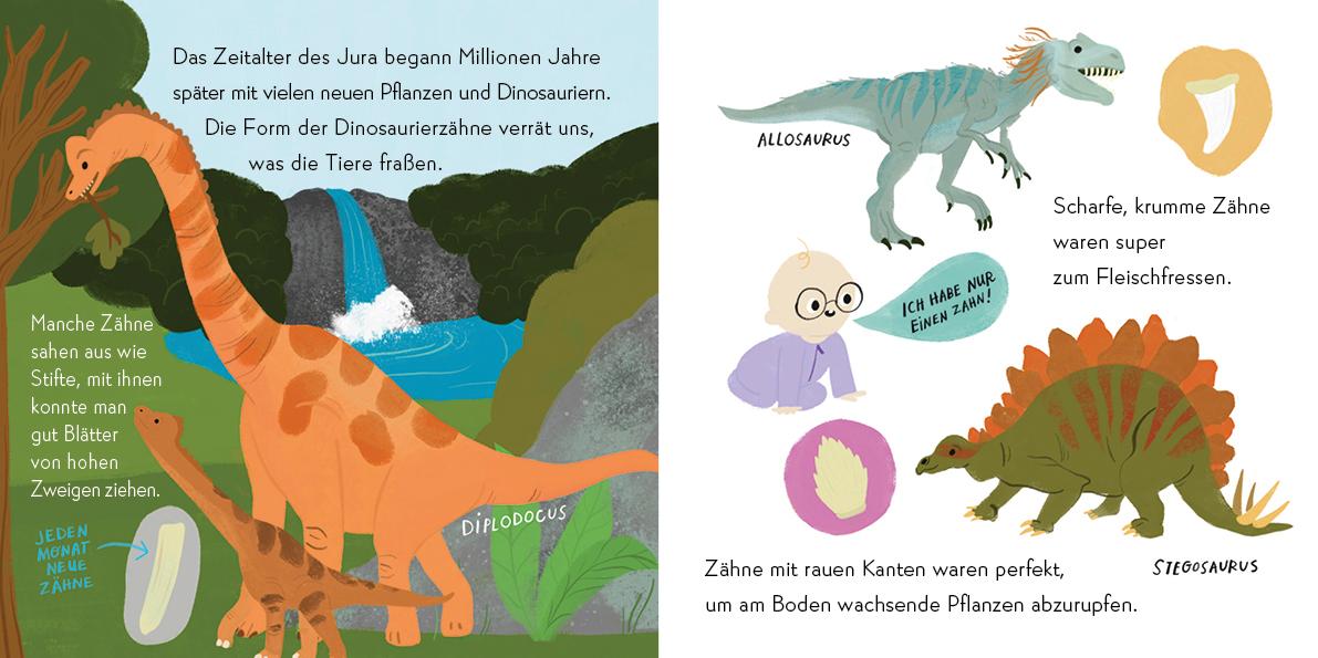 Beispielinhalt (Bild) Nerdy Babys 3 - Dinosaurier