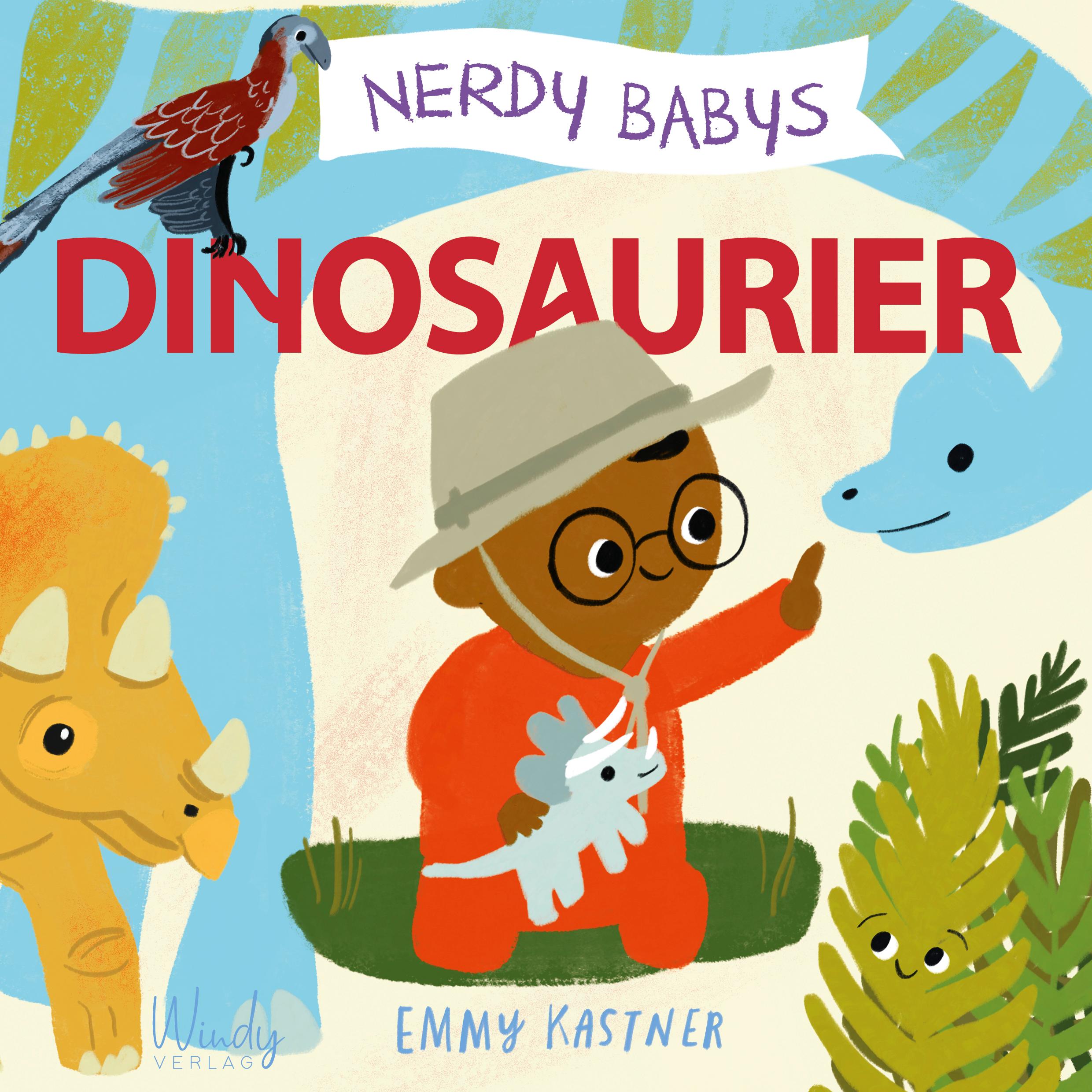Vorderes Coverbild Nerdy Babys 3 - Dinosaurier