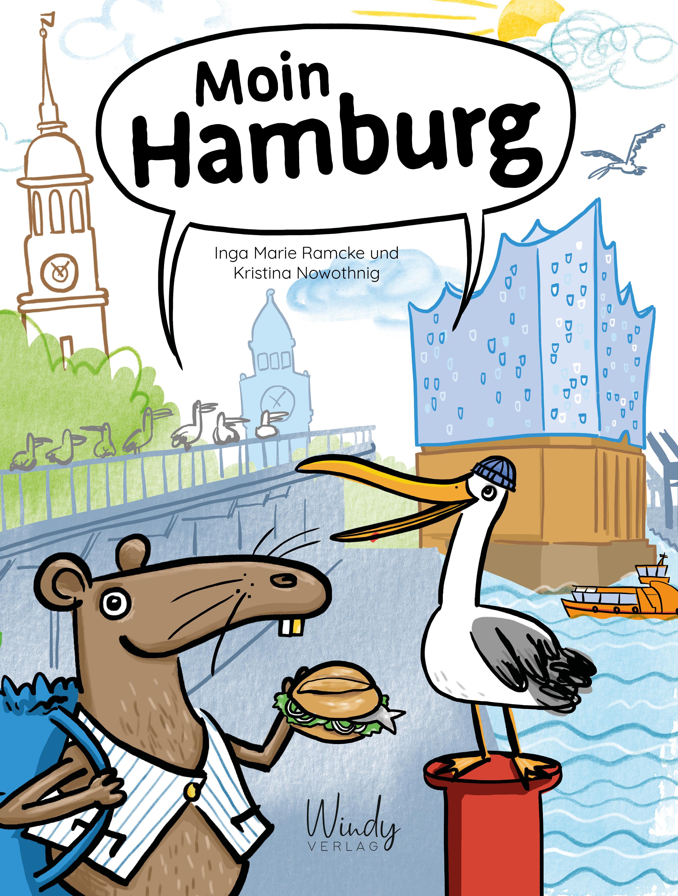 Vorderes Coverbild Moin Hamburg