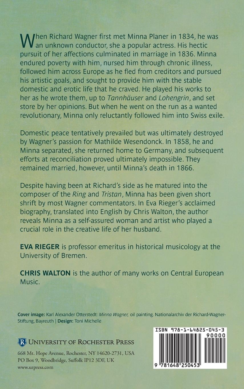 Rückseitencover Minna Wagner