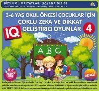 Vorderes Coverbild 3-6 Yas Okul Öncesi Cocuklar Icin Coklu Zeka ve Dikkat Gelistirici Oyunlar 4