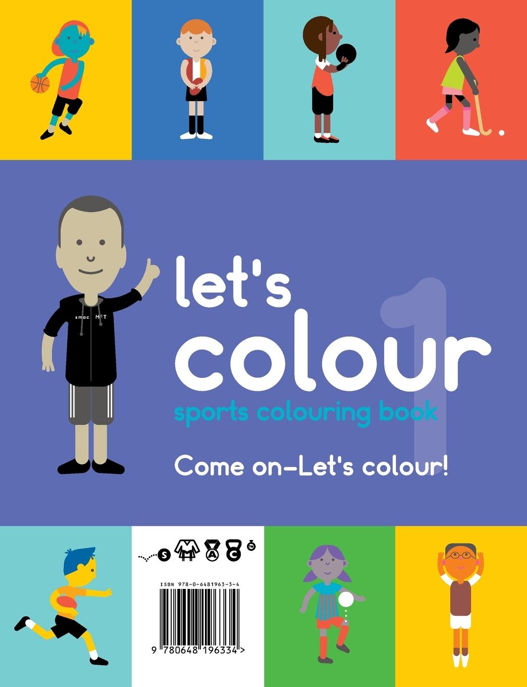 Rückseitencover Let's Colour