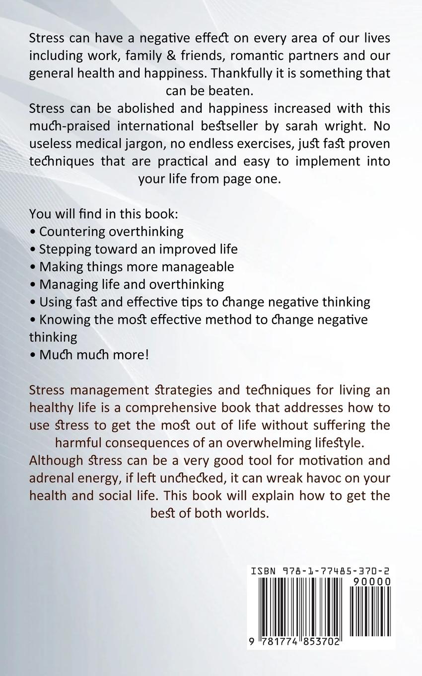 Rückseitencover Stress Management