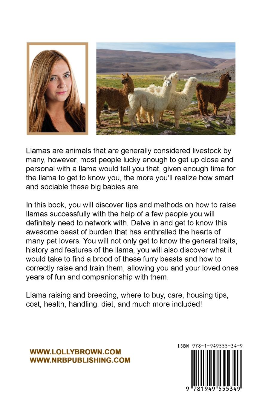 Rückseitencover Llamas as Pets