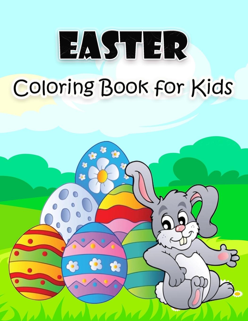 Vorderes Coverbild Easter Coloring Book for Kids