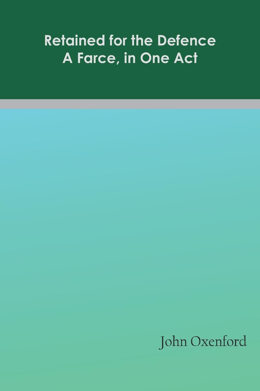 Vorderes Coverbild Retained for the Defence