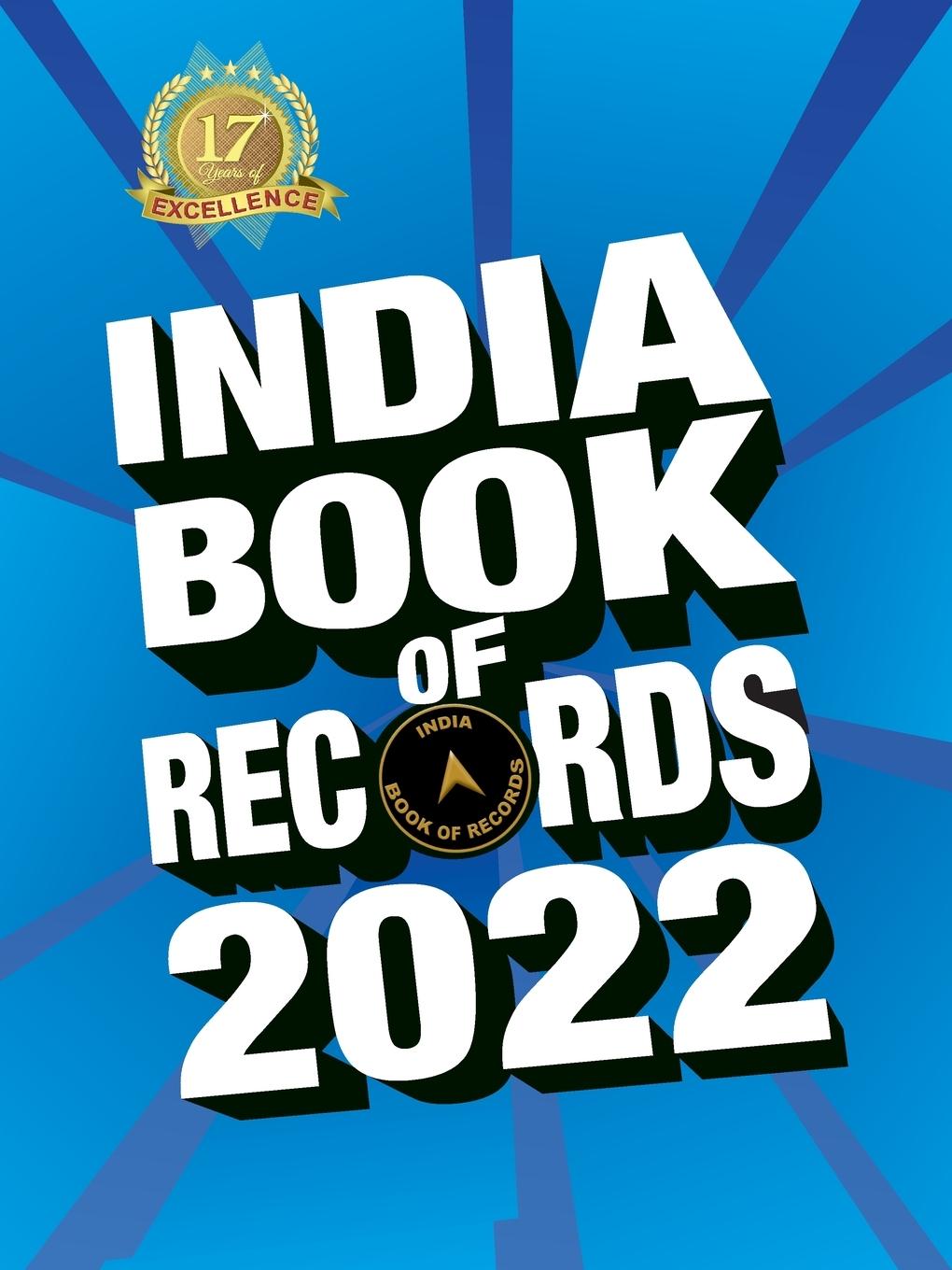 Vorderes Coverbild India Book of Records 2022