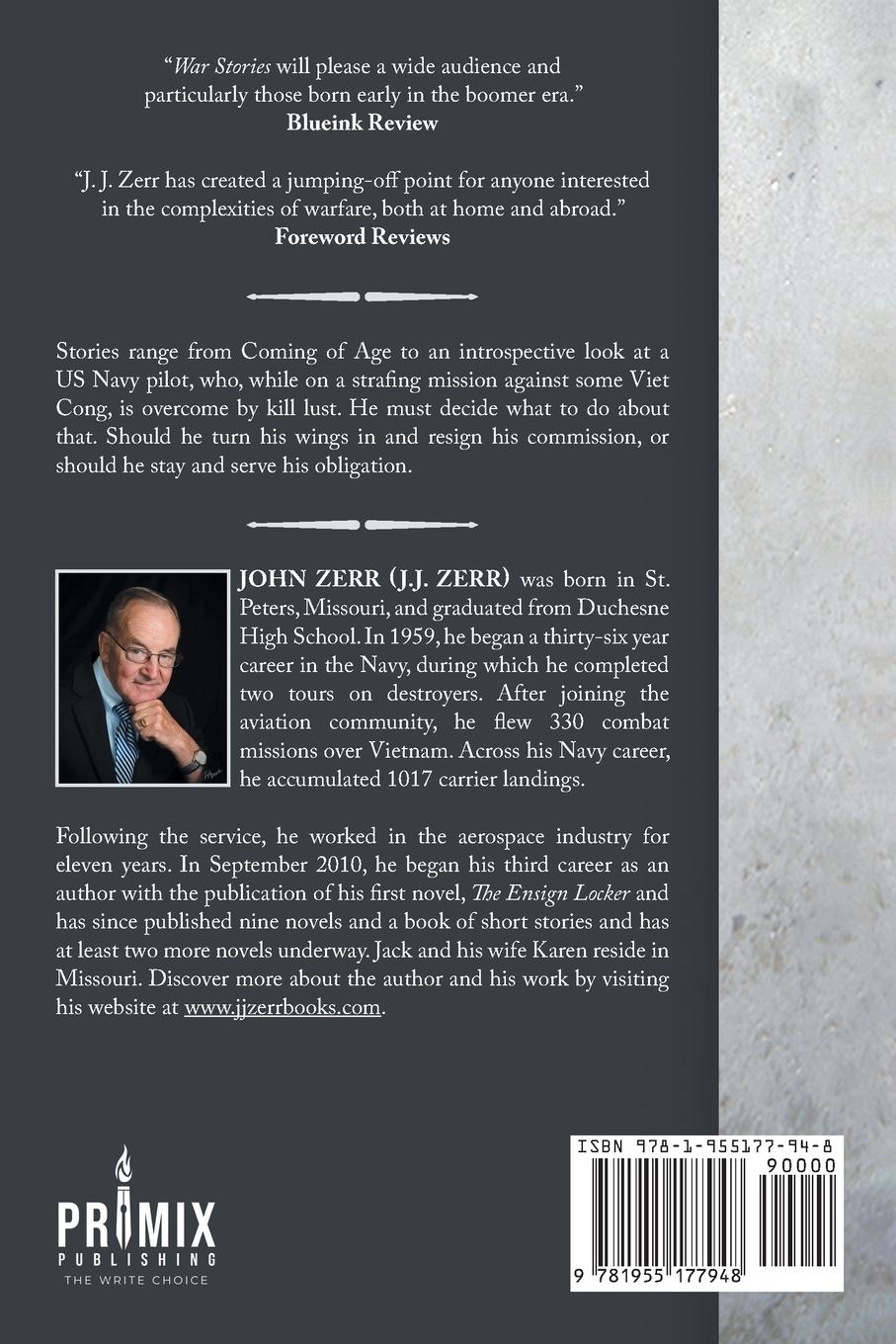 Rückseitencover War Stories