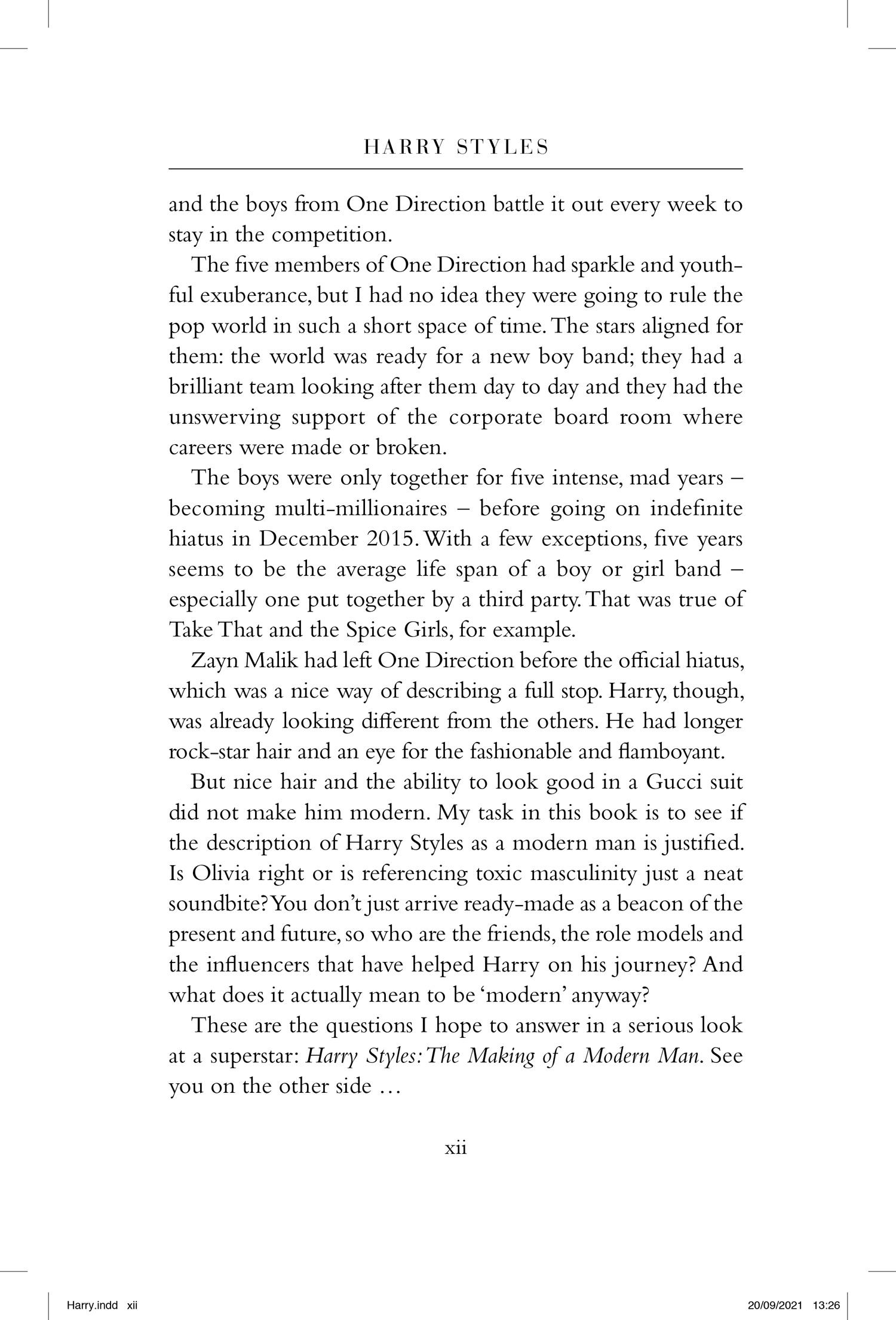 Beispielinhalt (Bild) Harry Styles