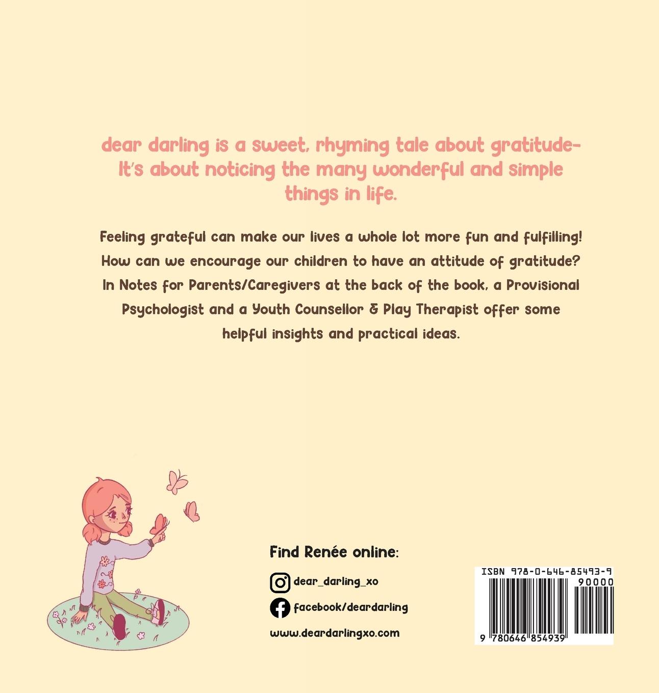 Rückseitencover dear darling