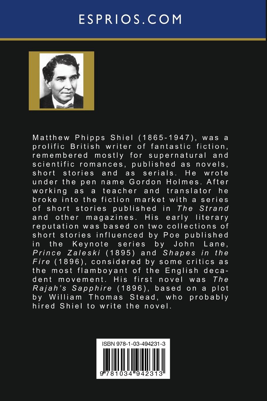 Rückseitencover The Lord of the Sea (Esprios Classics)