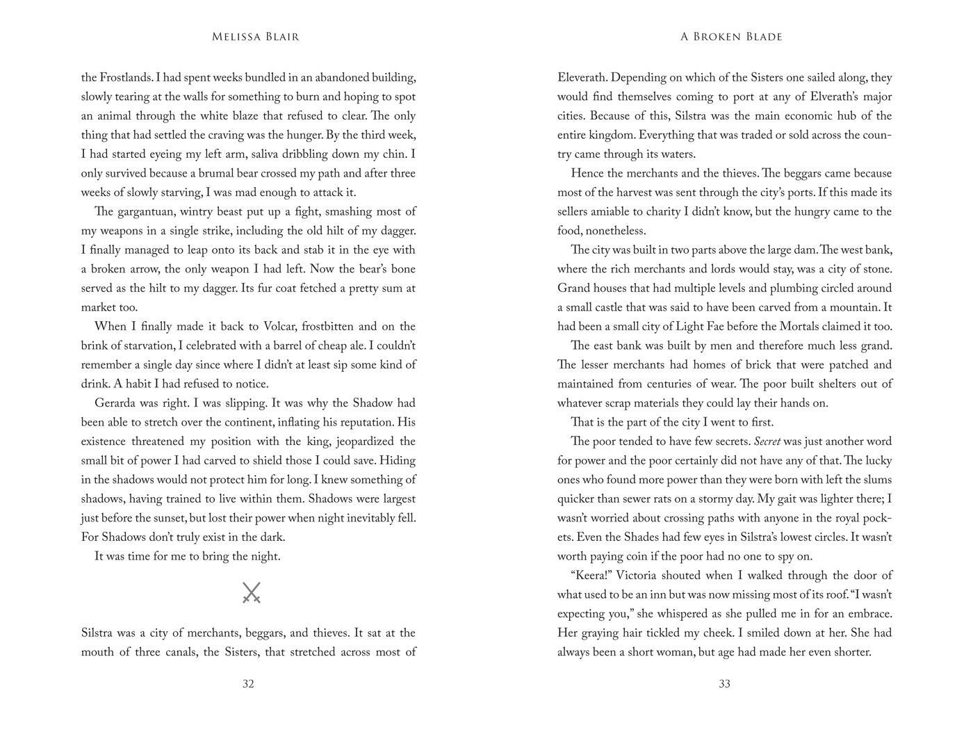 Beispielinhalt (Bild) A Broken Blade