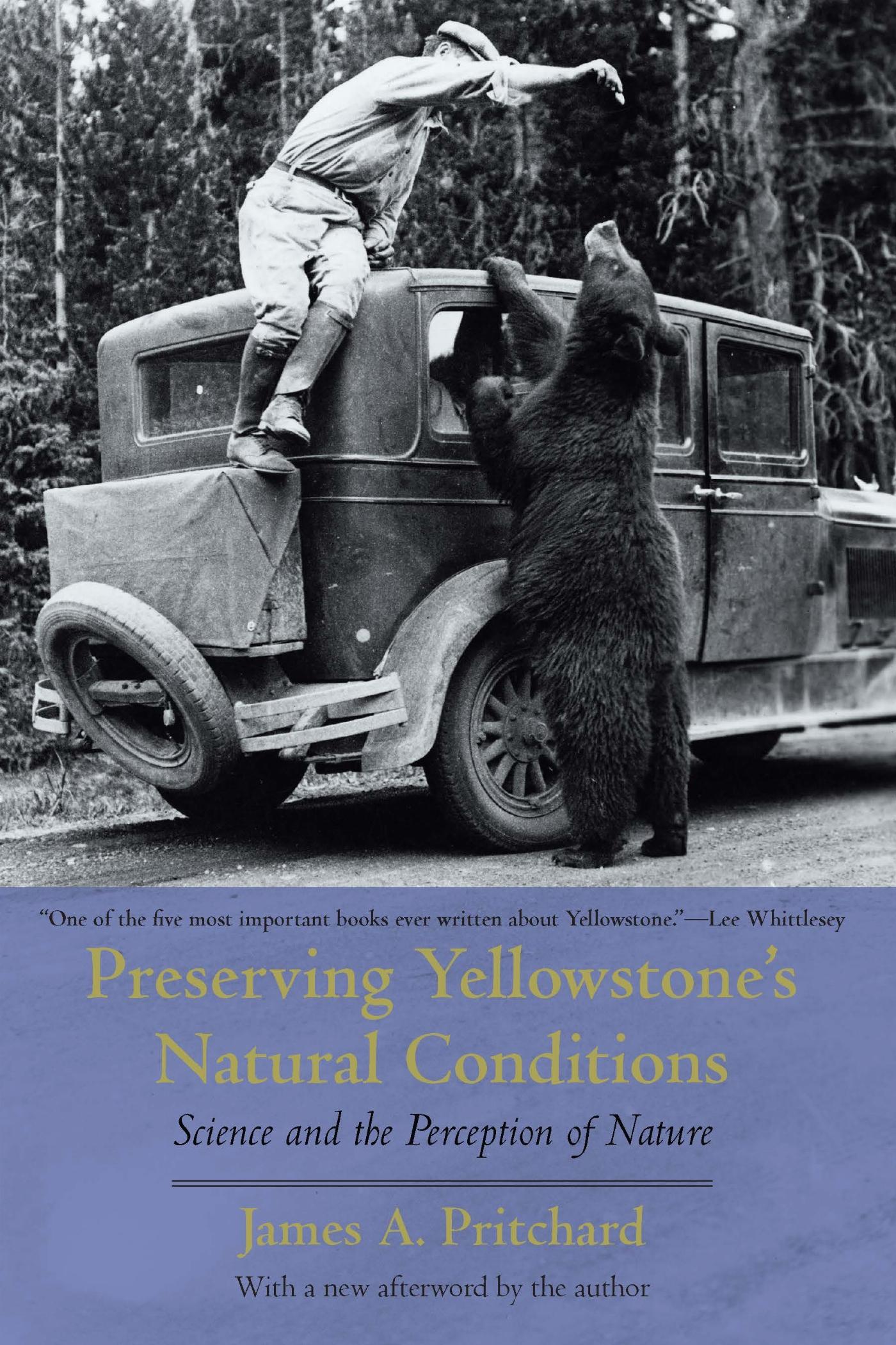 Vorderes Coverbild Preserving Yellowstone's Natural Conditions