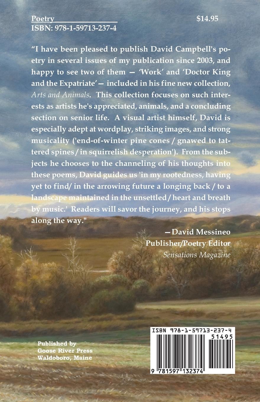 Rückseitencover ARTS AND ANIMALS