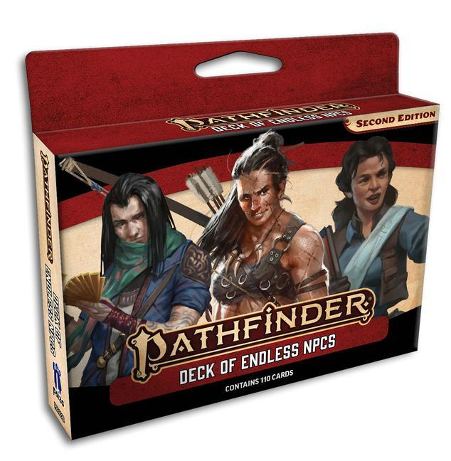 Vorderes Coverbild Pathfinder Deck of Endless Npcs