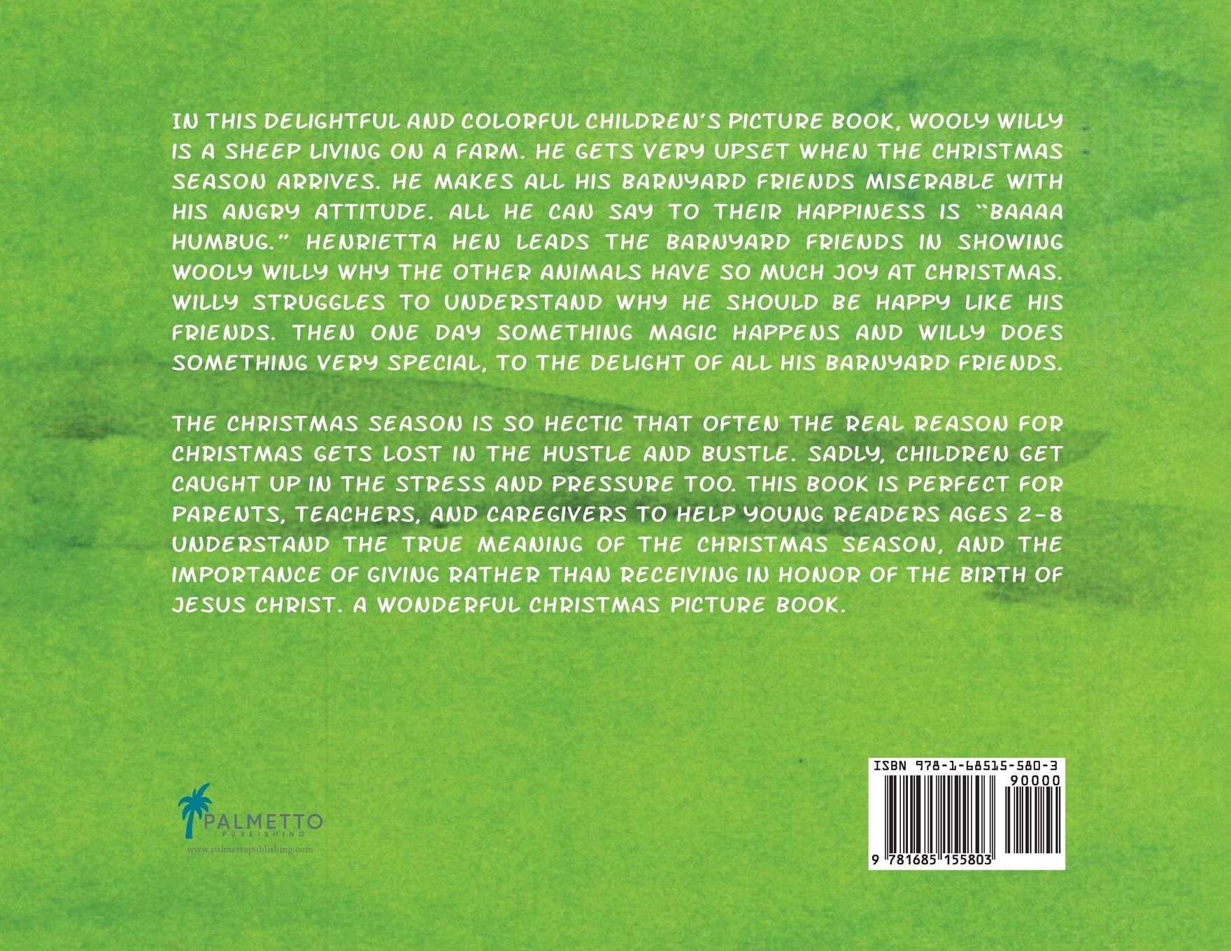 Rückseitencover Wooly Willy's Baaaa Humbug Christmas