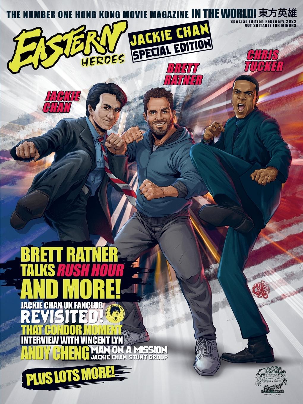 Vorderes Coverbild Eastern Heroes Jackie Chan special Bumper issue