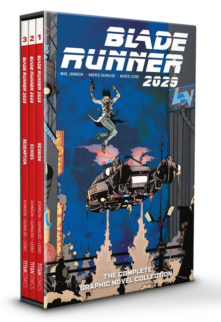 Vorderes Coverbild Blade Runner 2029 1-3 Slipcase Set (Graphic Novel)