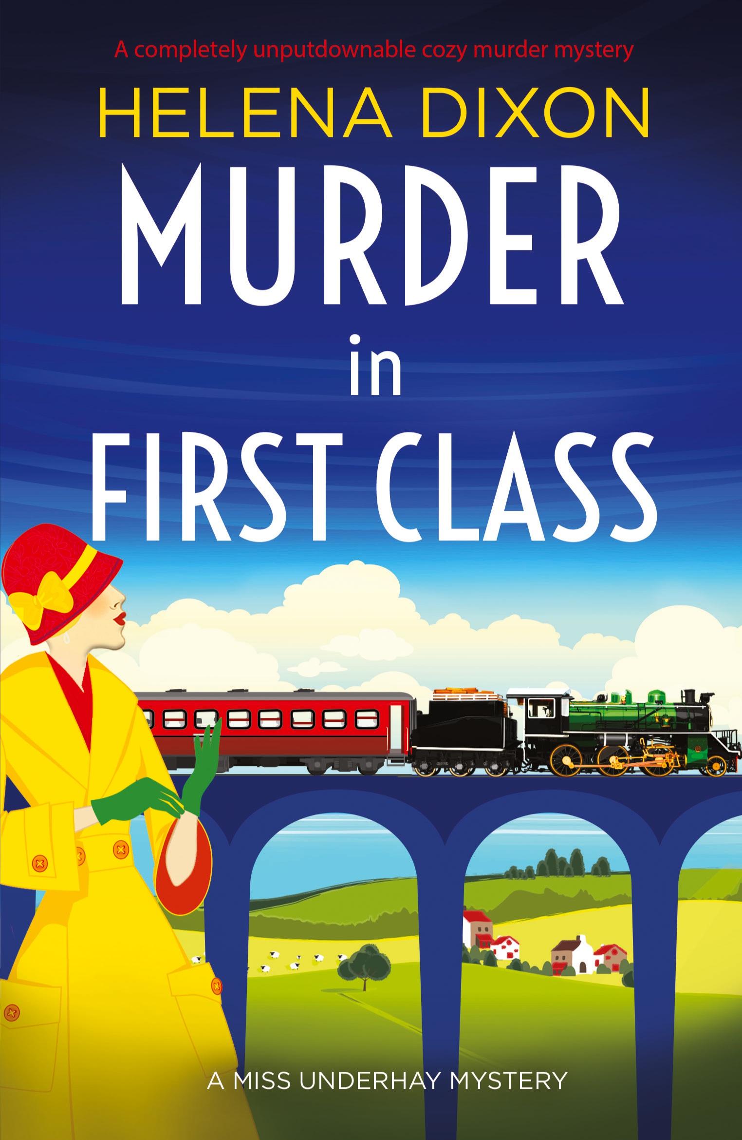 Vorderes Coverbild Murder in First Class