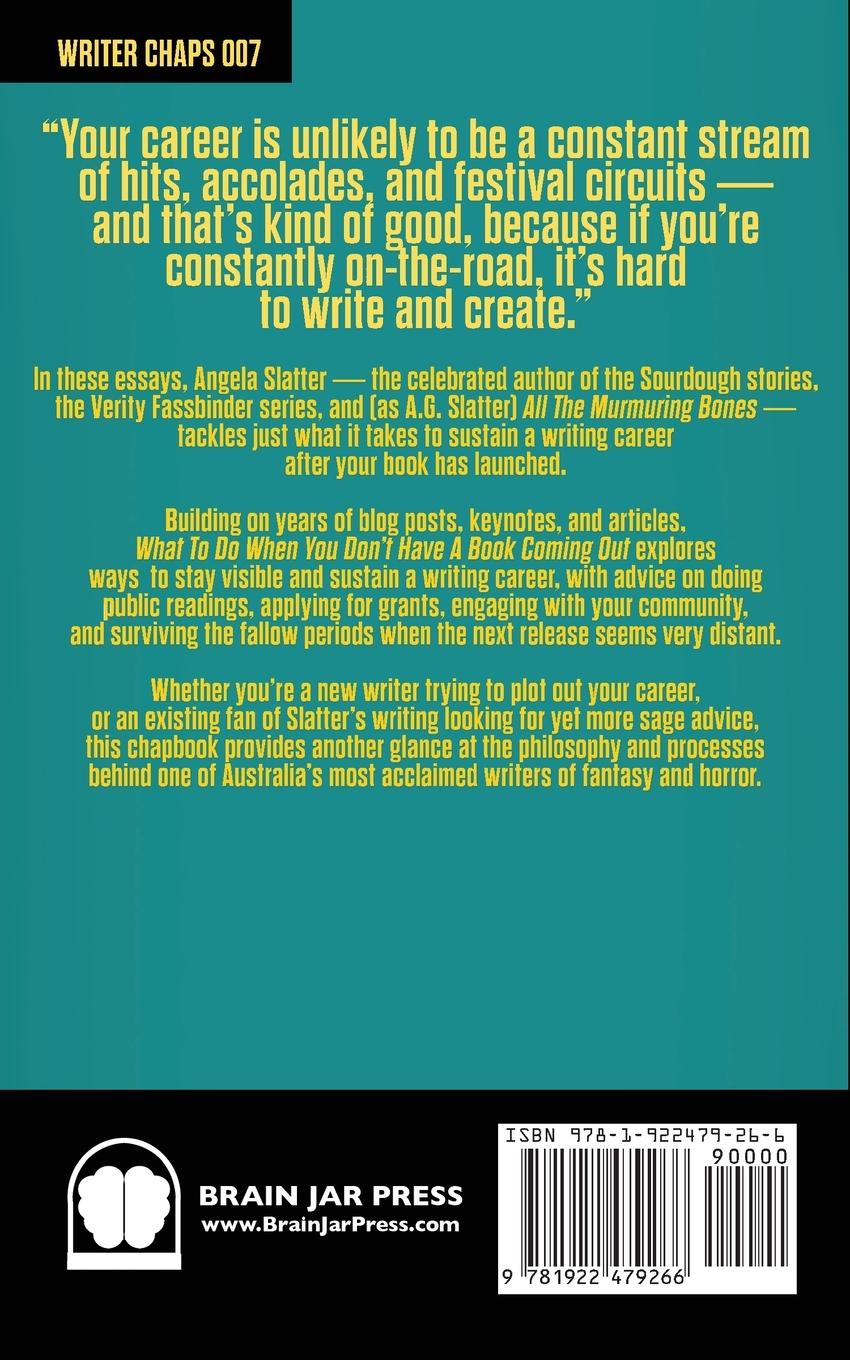 Rückseitencover What To Do When You Don't Have A Book Coming Out & Even More Sage Advice