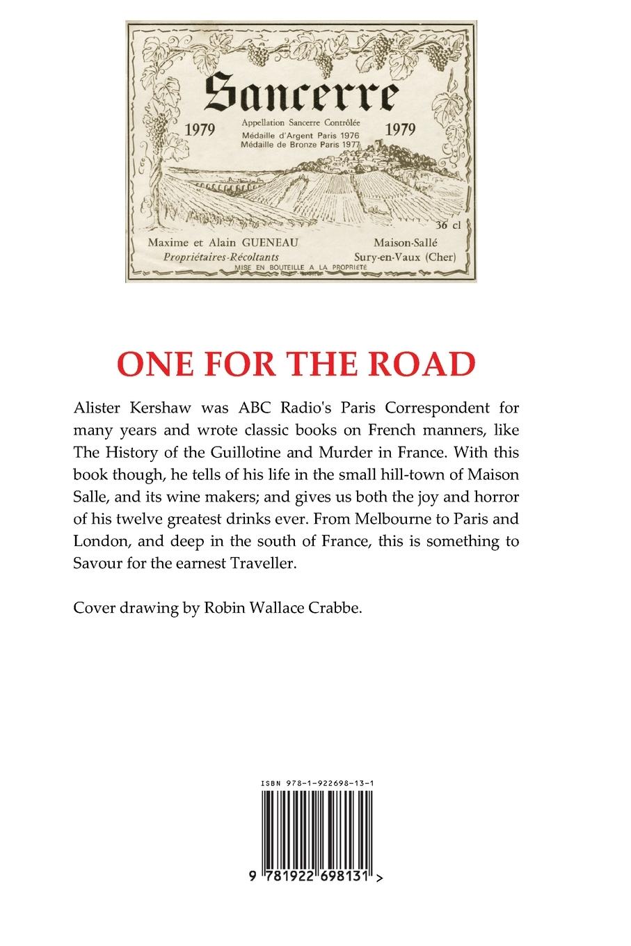 Rückseitencover One For the Road