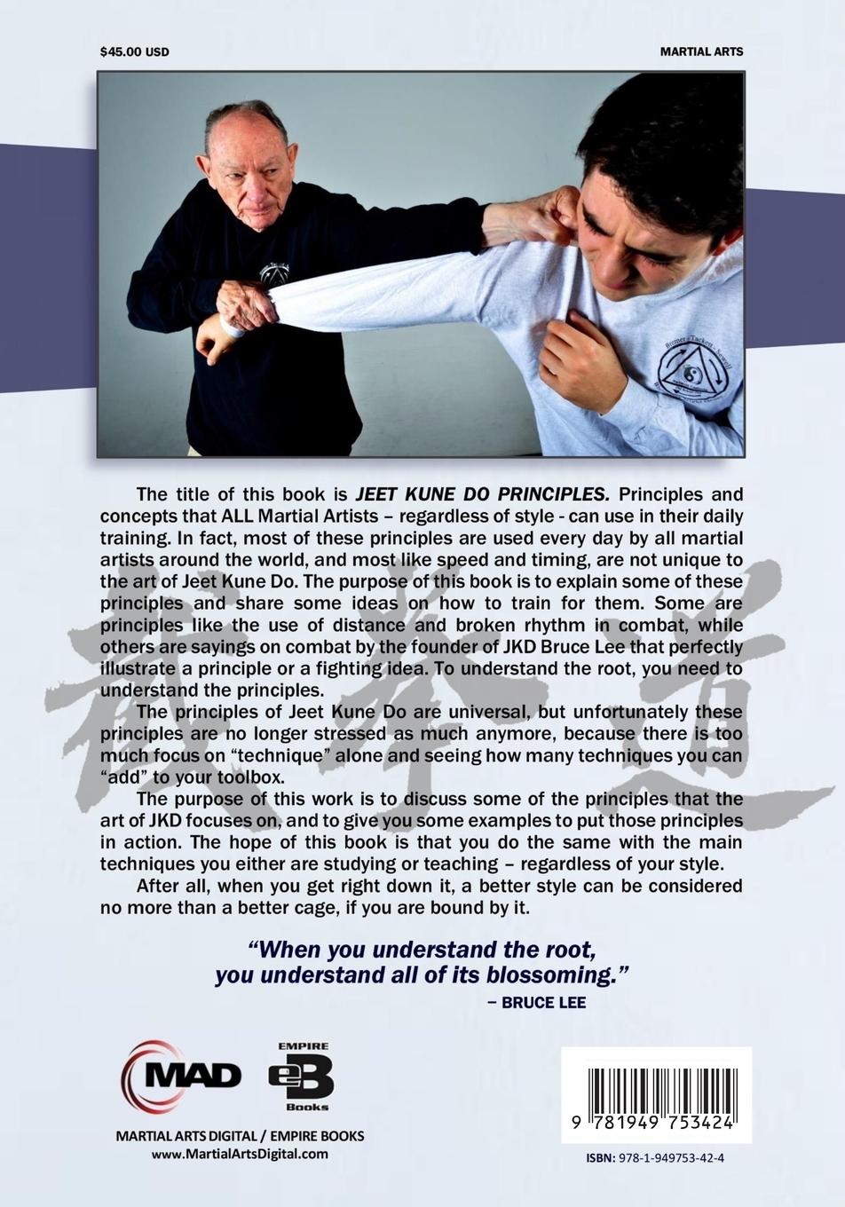 Rückseitencover JEET KUNE DO PRINCIPLES