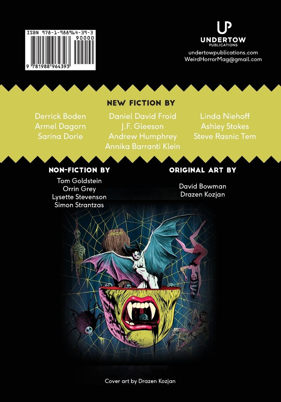 Rückseitencover Weird Horror #4