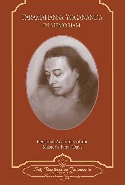 Vorderes Coverbild Paramahansa Yogananda: In Memoriam: Personal Accounts of the Master's Final Days