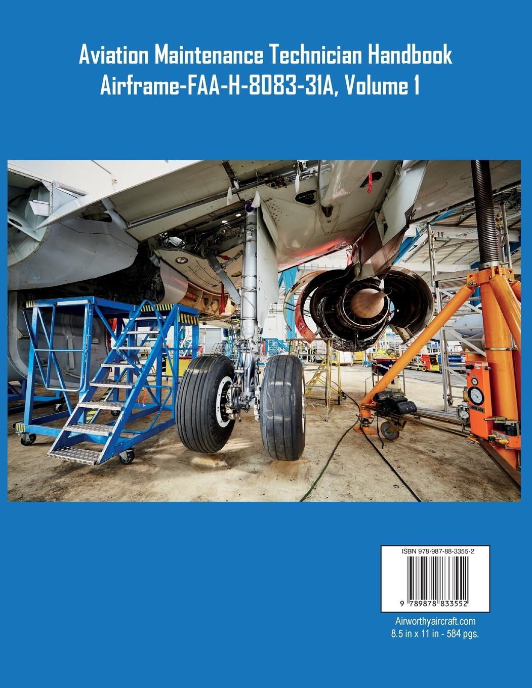 Rückseitencover Aviation Maintenance Technician Handbook Airframe Volume 1