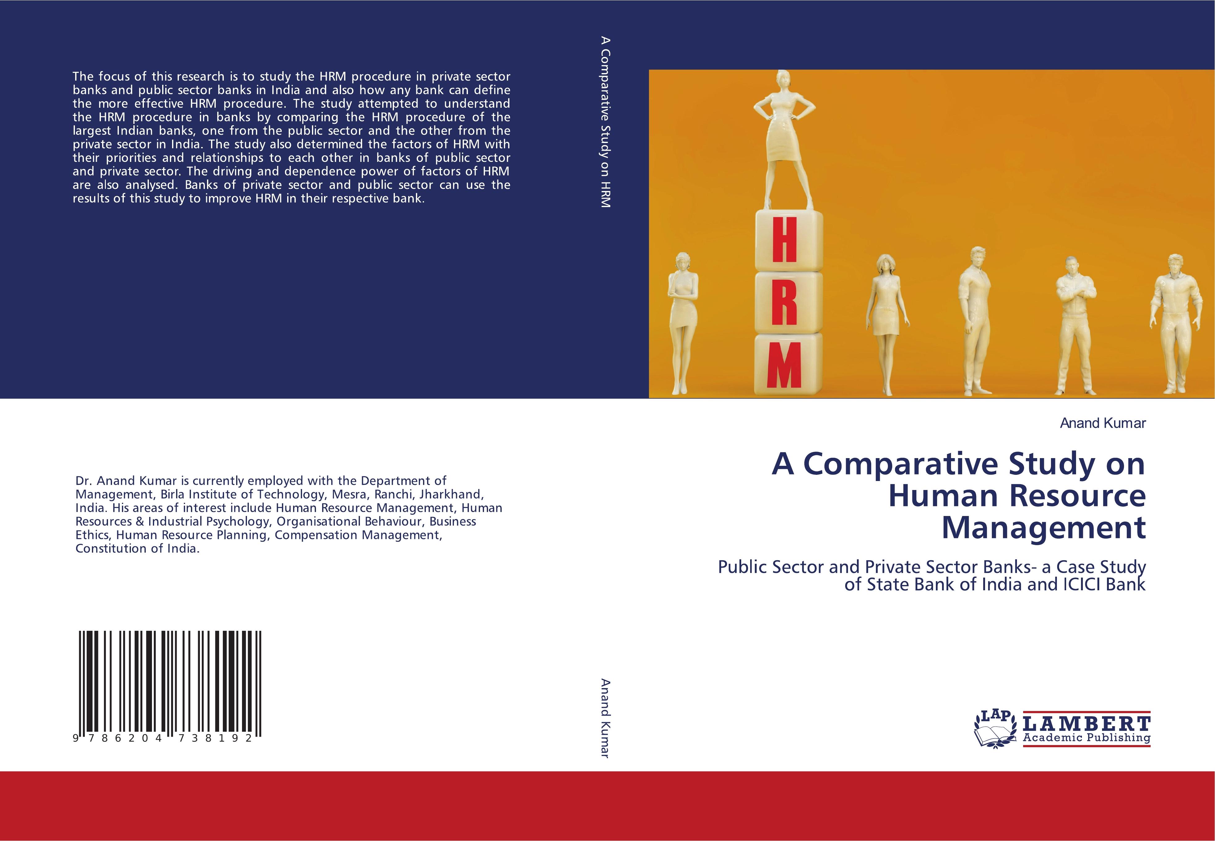 Vorderes Coverbild A Comparative Study on Human Resource Management