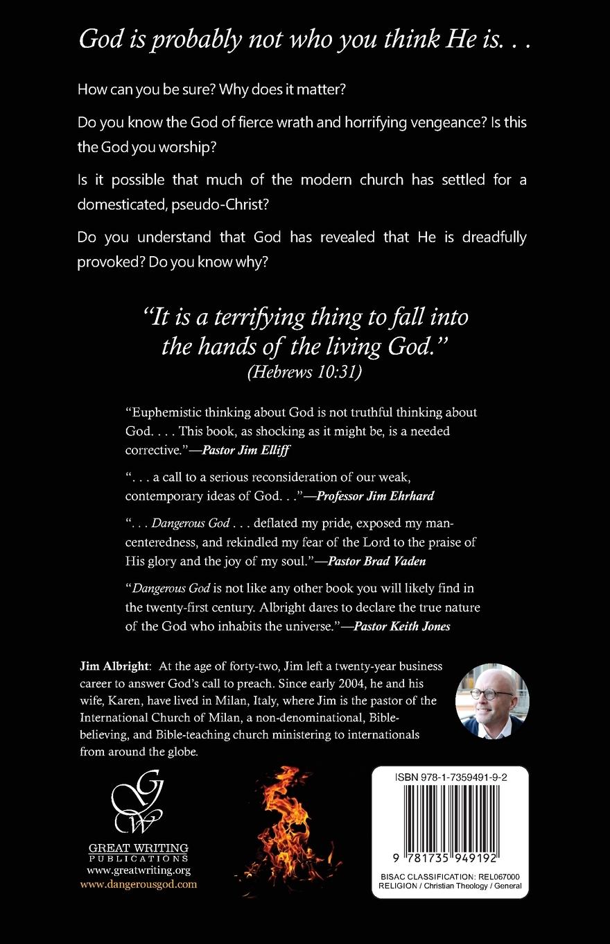 Rückseitencover Dangerous God Study GUide