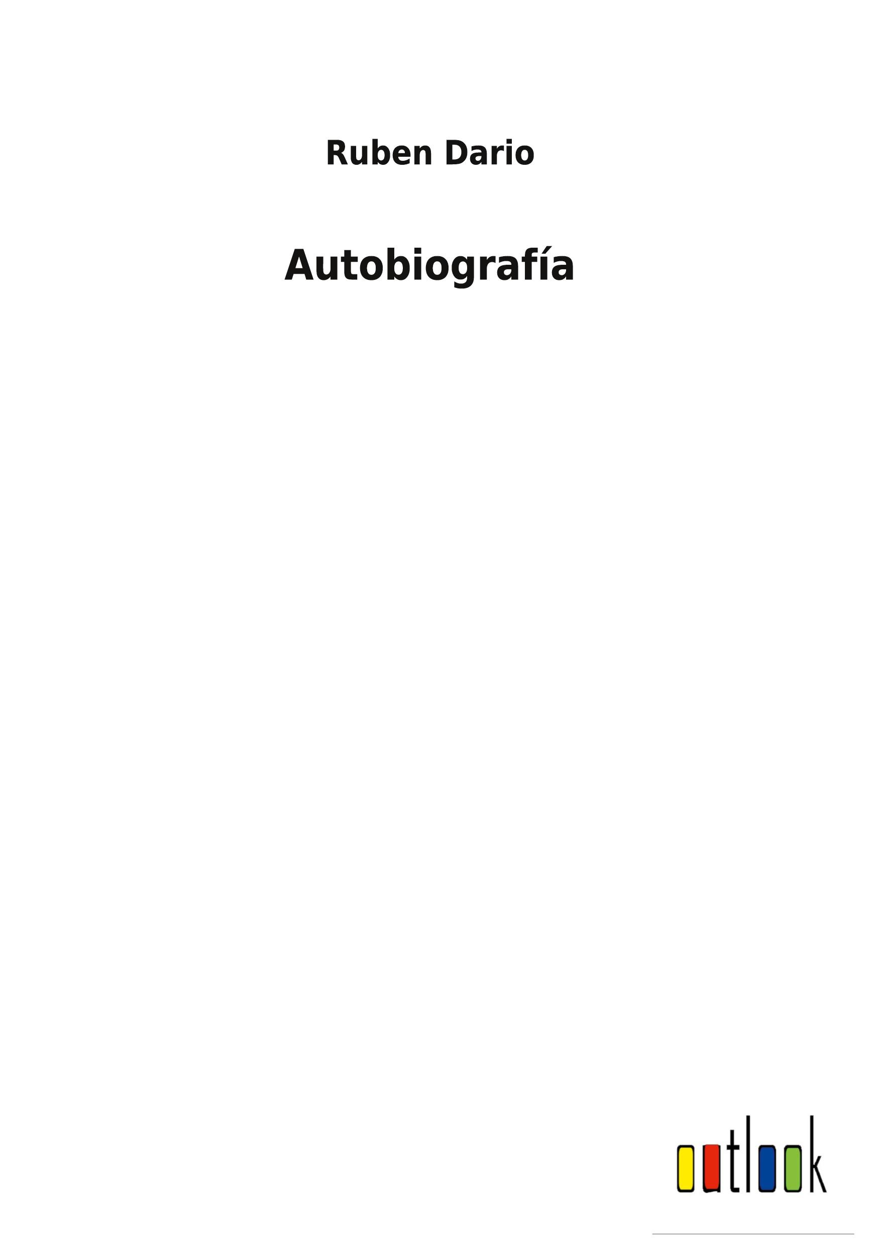 Vorderes Coverbild Autobiografía