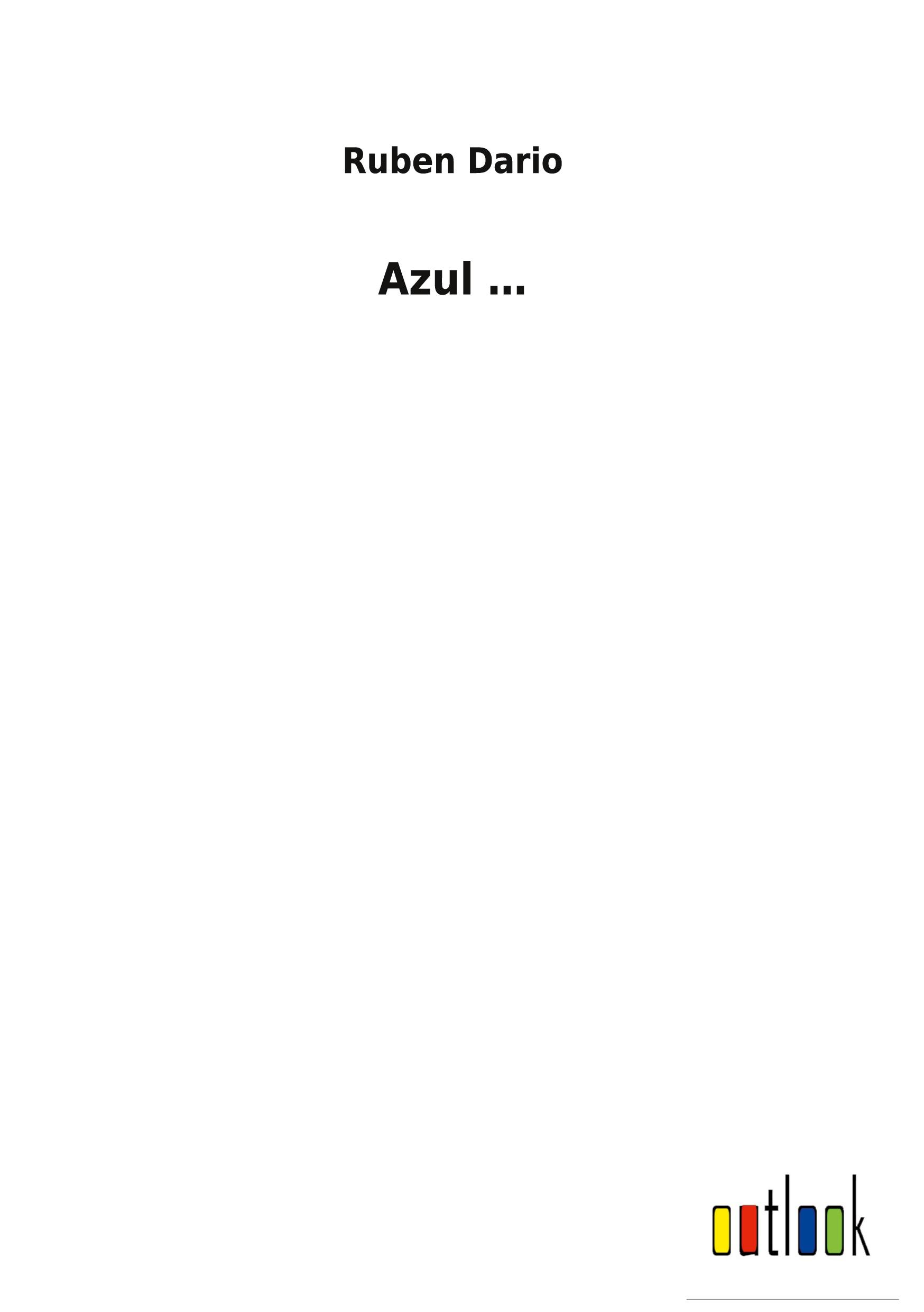 Vorderes Coverbild Azul ...