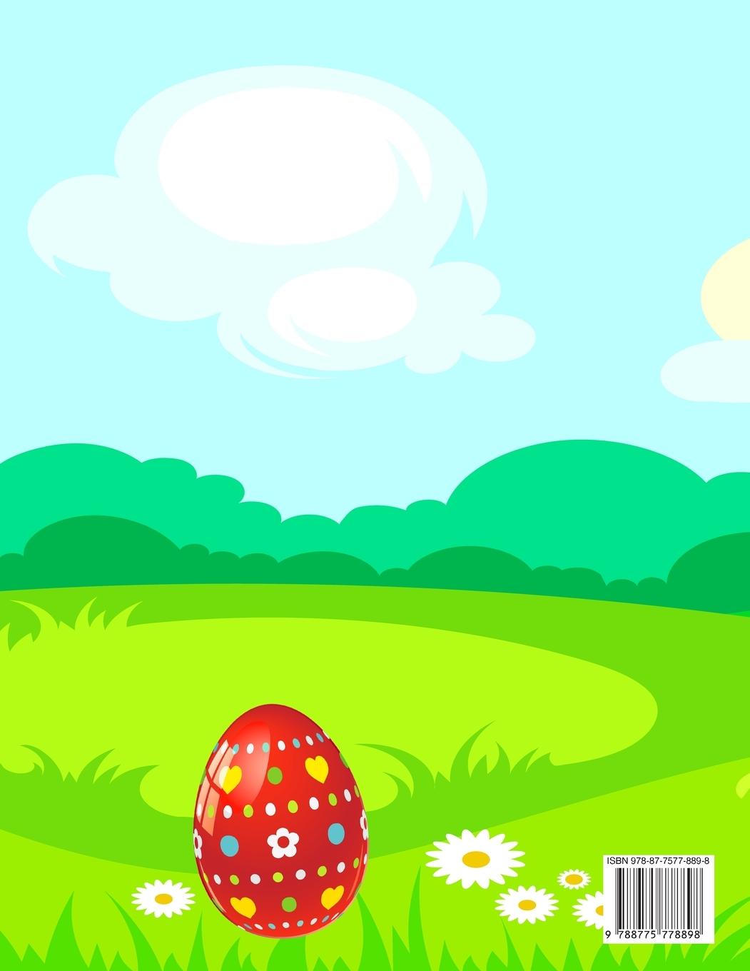 Rückseitencover Libro da colorare di Pasqua per bambini