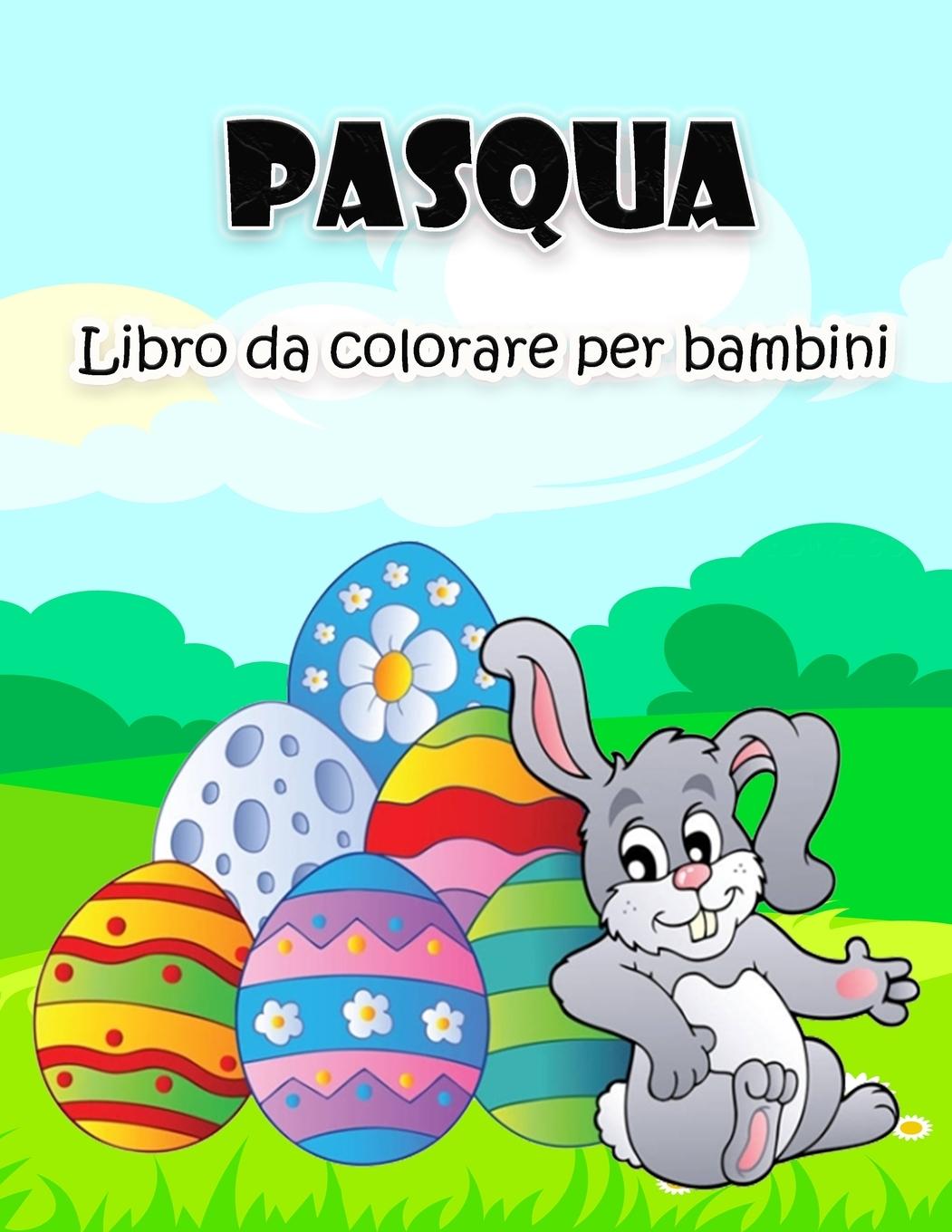 Vorderes Coverbild Libro da colorare di Pasqua per bambini