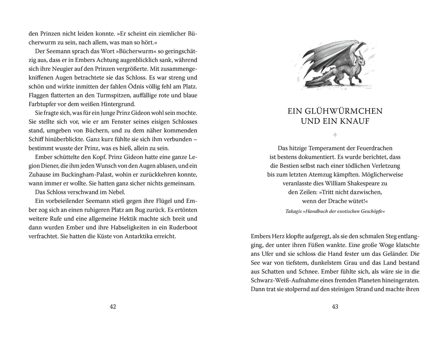 Beispielinhalt (Bild) Ember Drachentochter