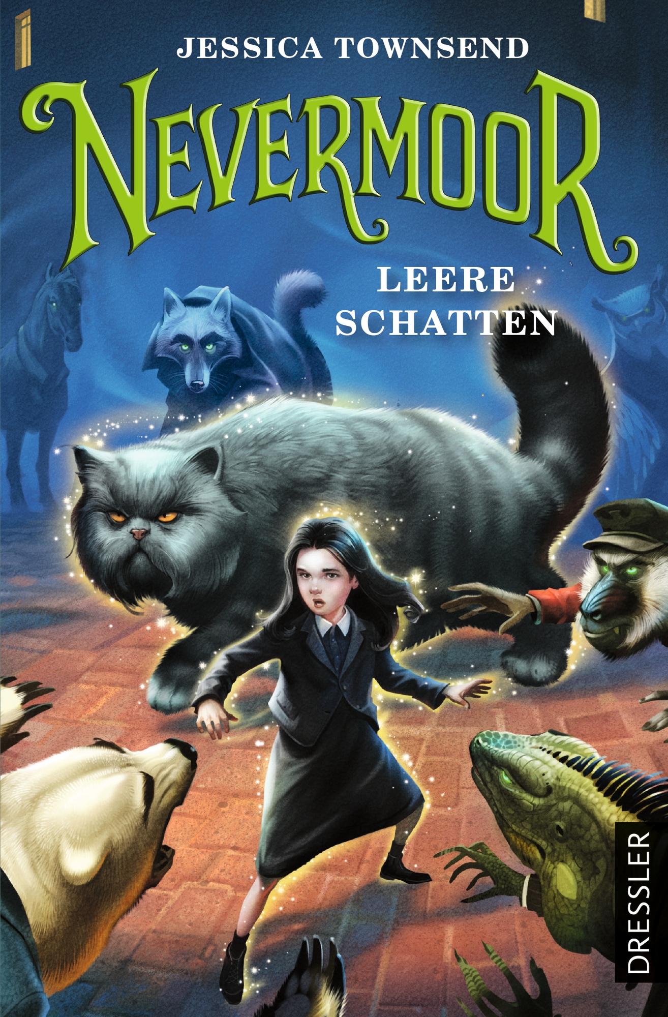 Vorderes Coverbild Nevermoor 3. Leere Schatten