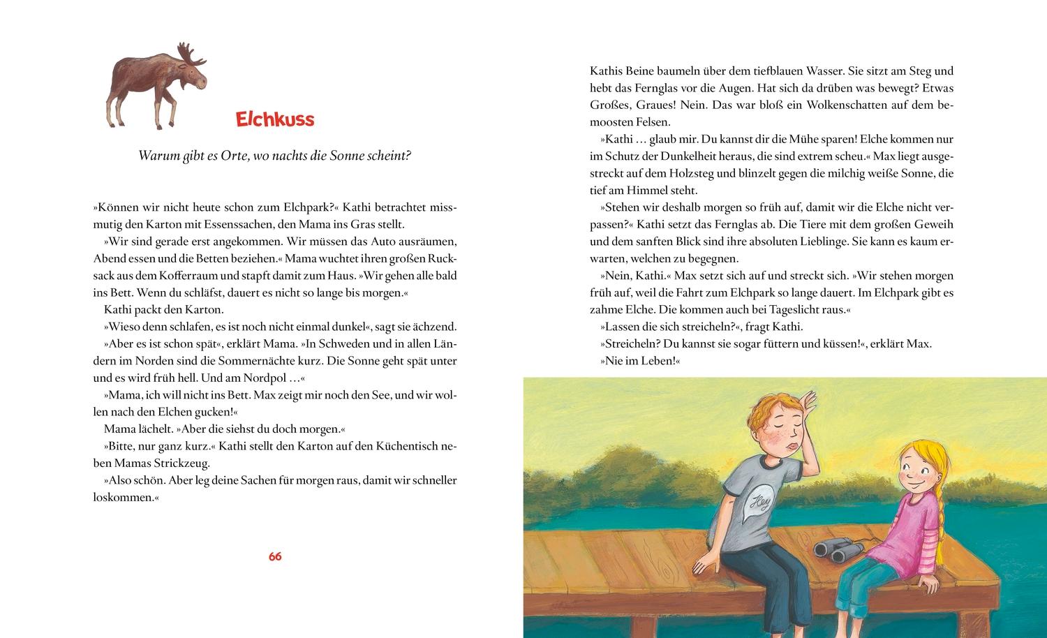 Beispielinhalt (Bild) Warum zwinkert der Delfin im Schlaf?