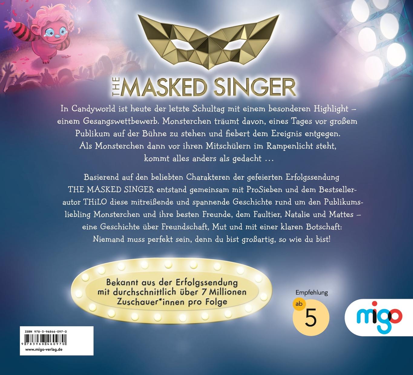 Rückseitencover The Masked Singer 1. Monsterchens großer Auftritt