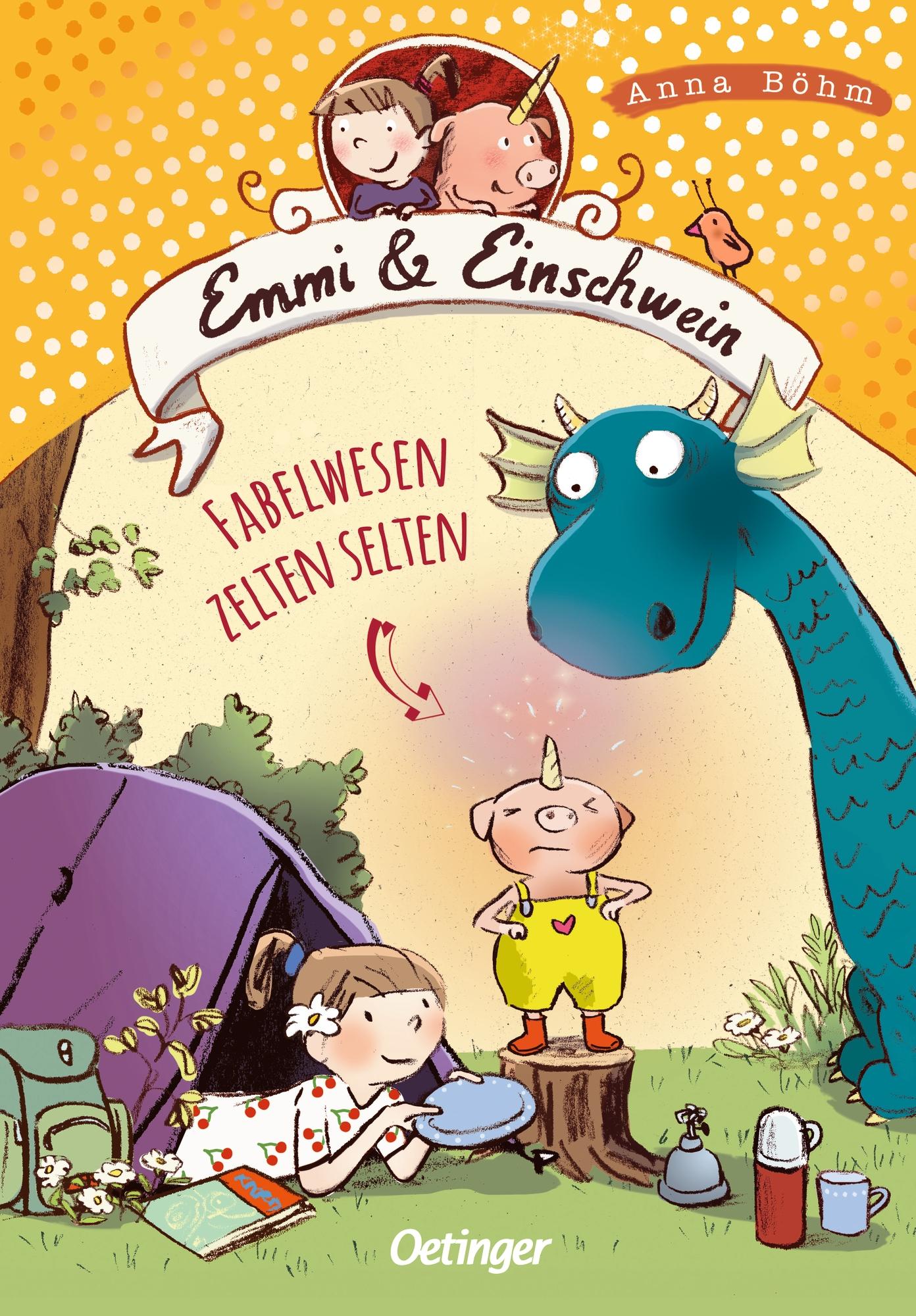 Vorderes Coverbild Emmi & Einschwein 6. Fabelwesen zelten selten