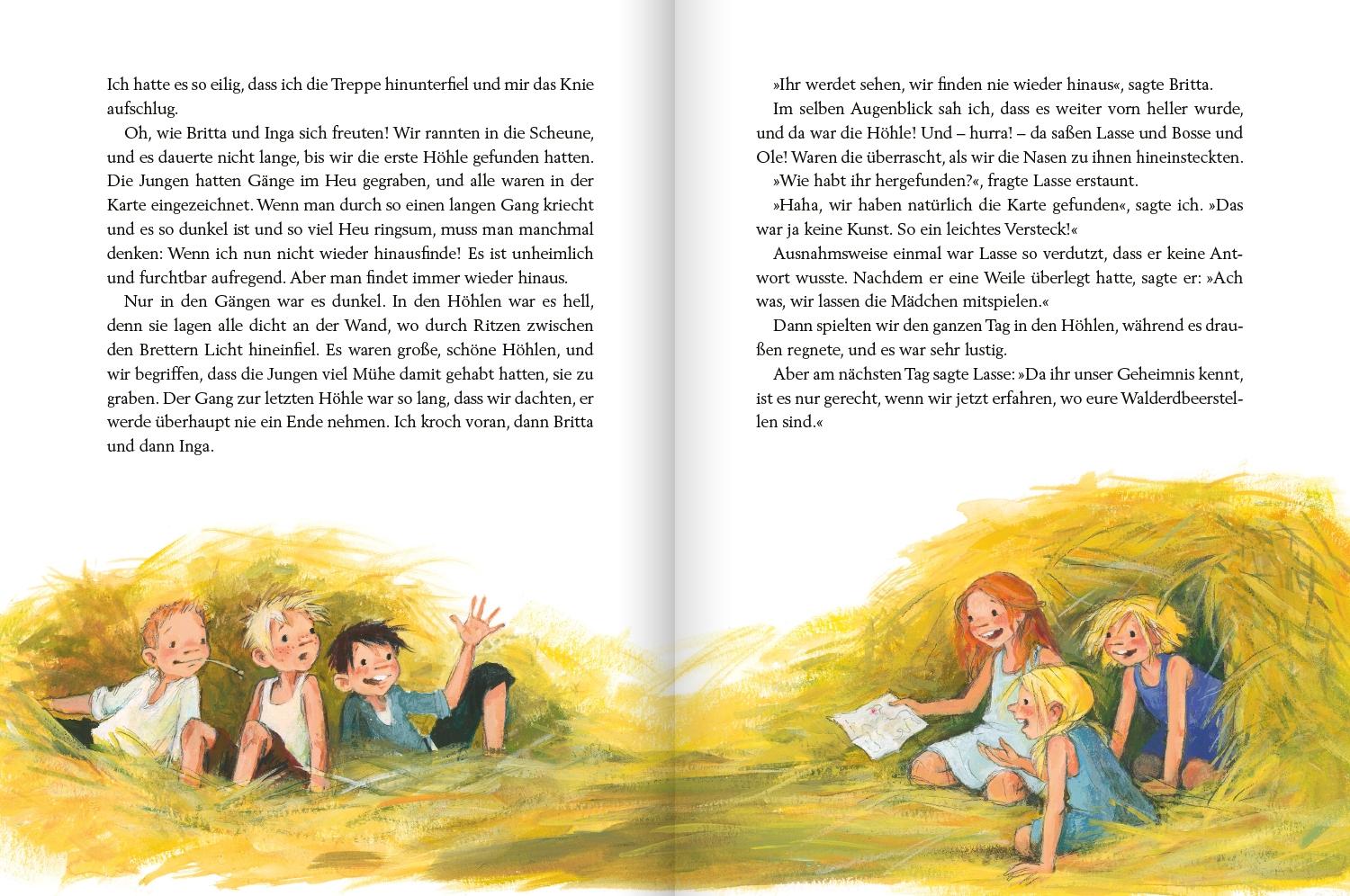 Beispielinhalt (Bild) Wir Kinder aus Bullerbü. Alle Abenteuer in einem Band